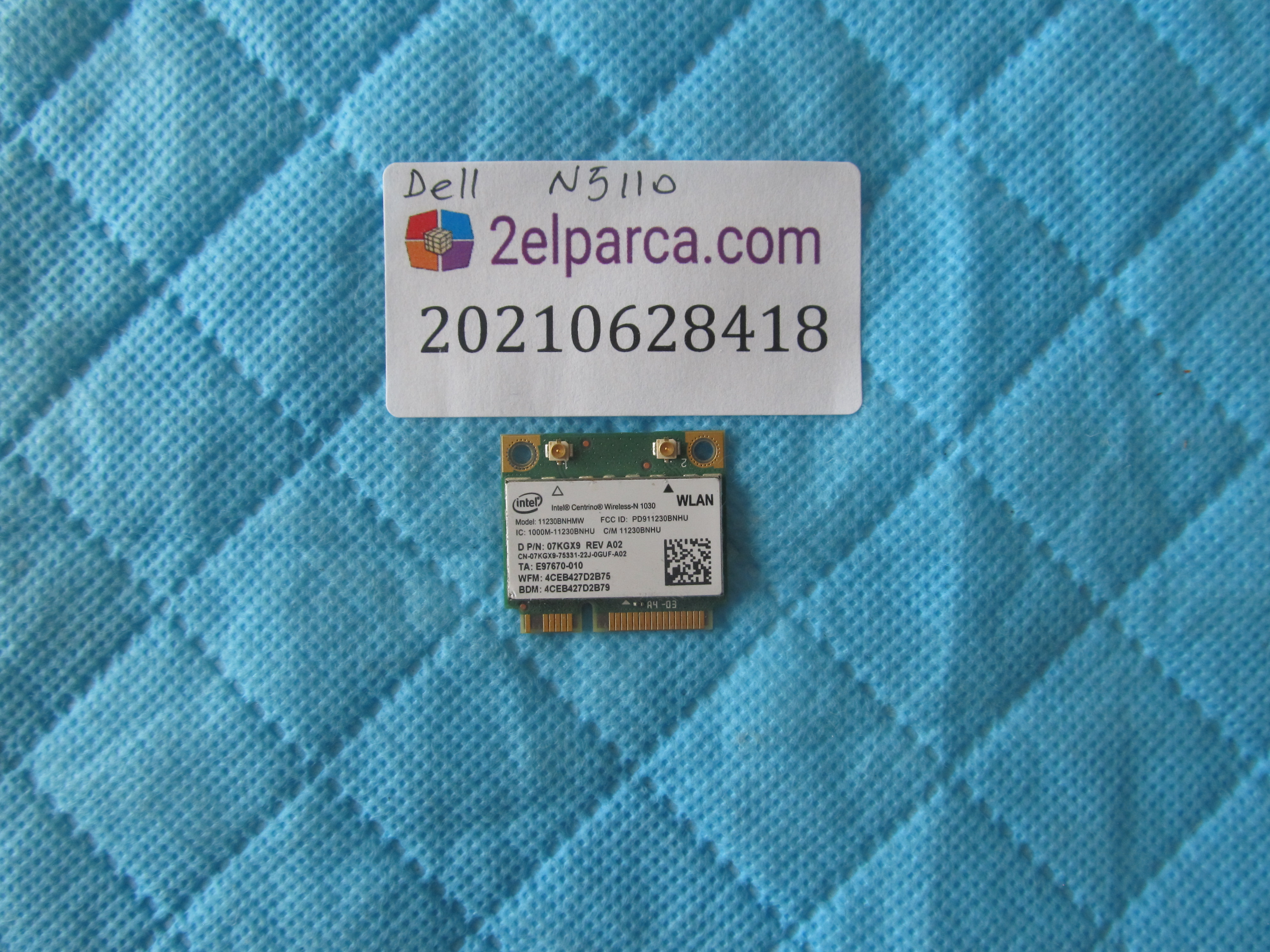 DELL Dell n5110 wifi karti küçük görsel 2