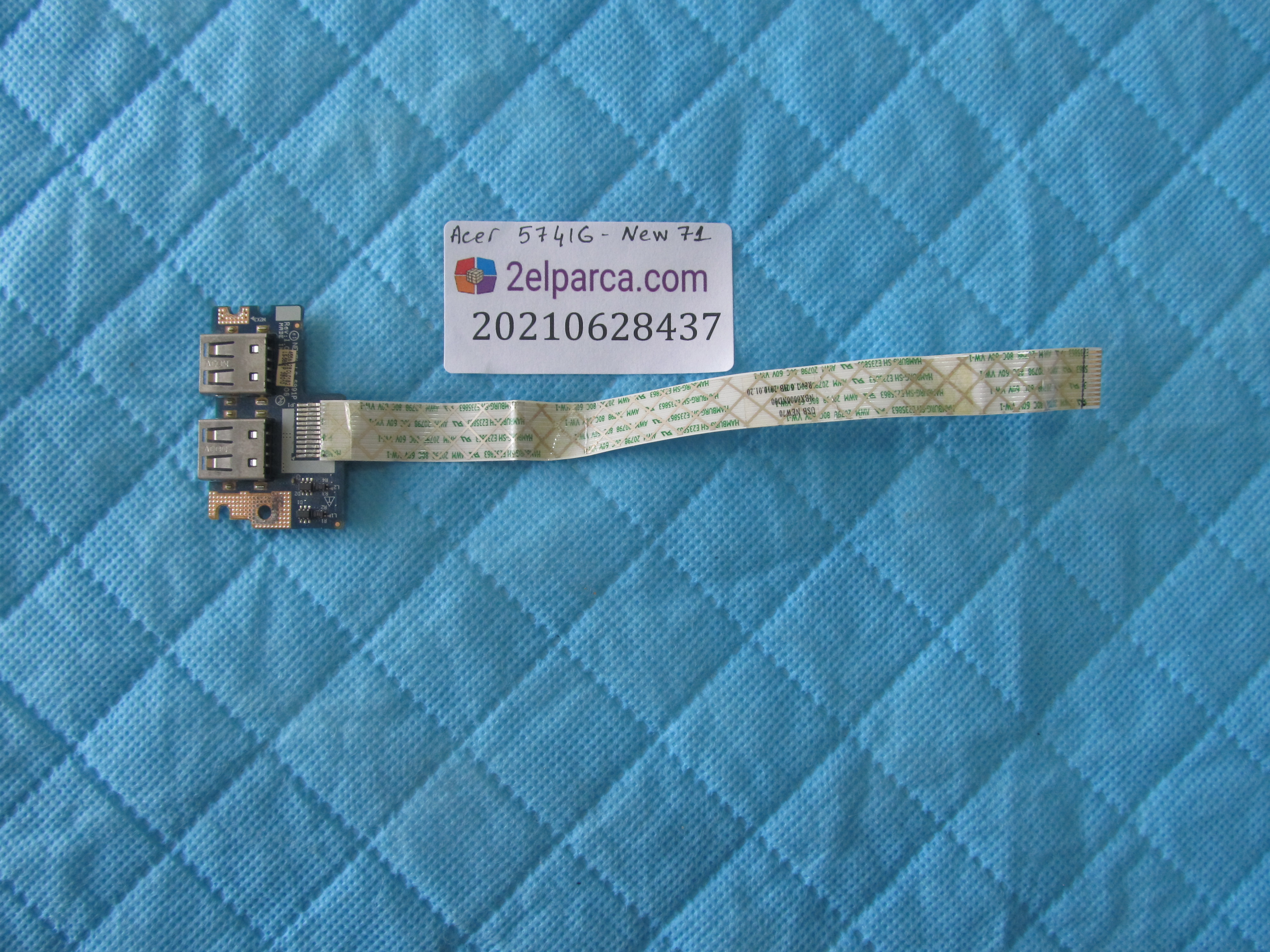 ACER Acer 5741g-new71 usb board flex küçük görsel 2