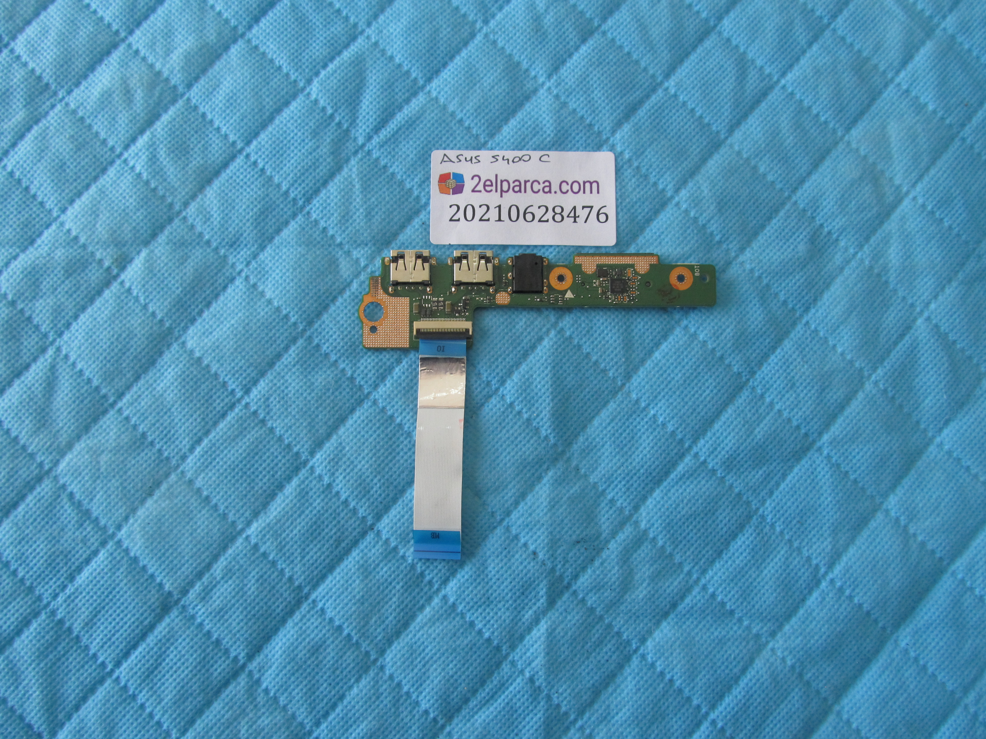 ASUS Asus s400c usb ses kart okuyucu board flex orjinal ürün küçük görsel 2