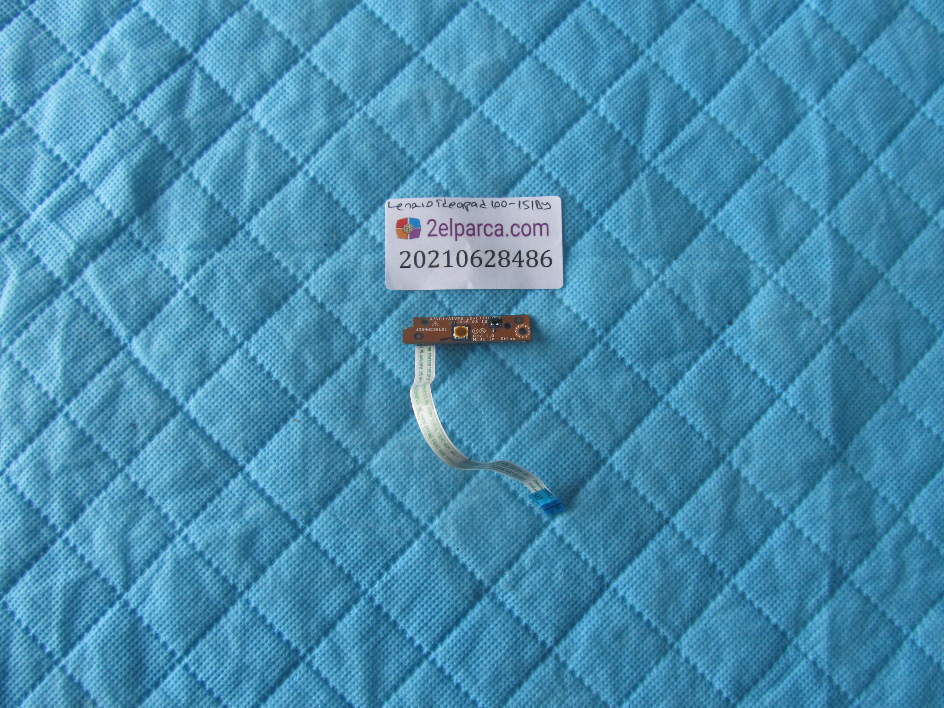 LENOVO Lenovo ideapad 100-15iby tetik karti flex orjinal ürün küçük görsel 2