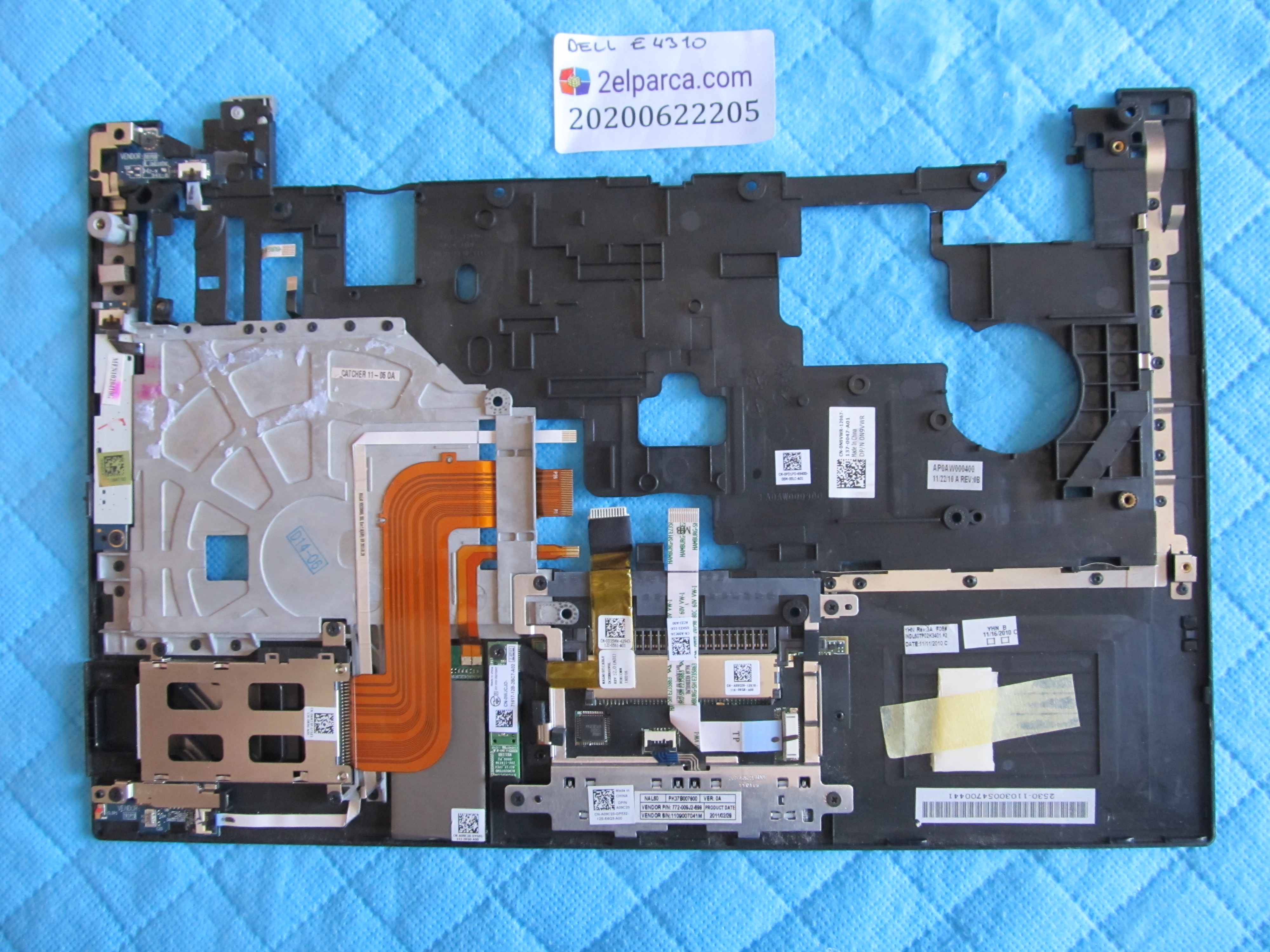 DELL Dell e4310 üst kasa klavye kasasi küçük görsel 2
