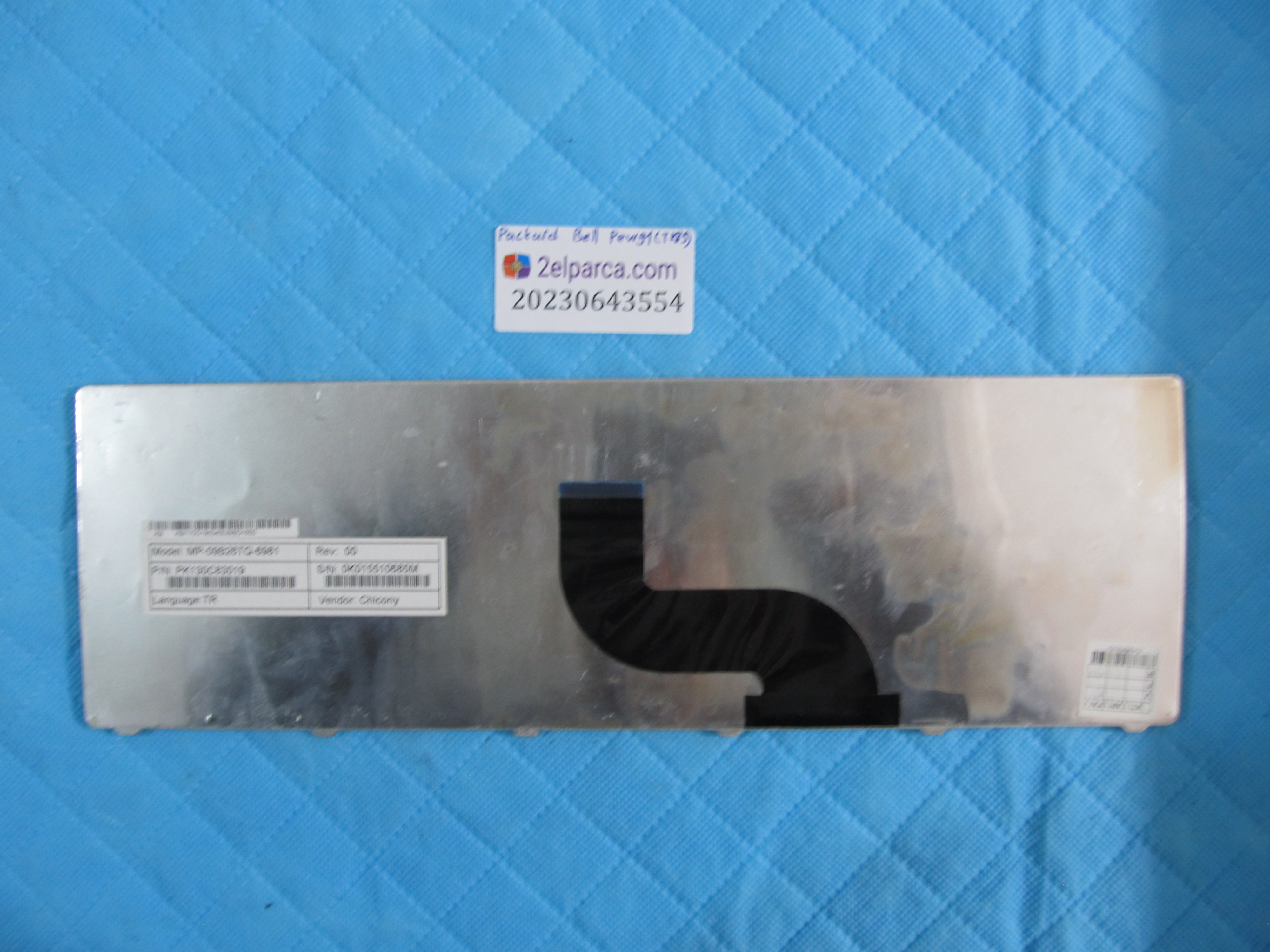 PACKARD BELL Packard bell pew91 klavye orjinal ürün küçük görsel 2