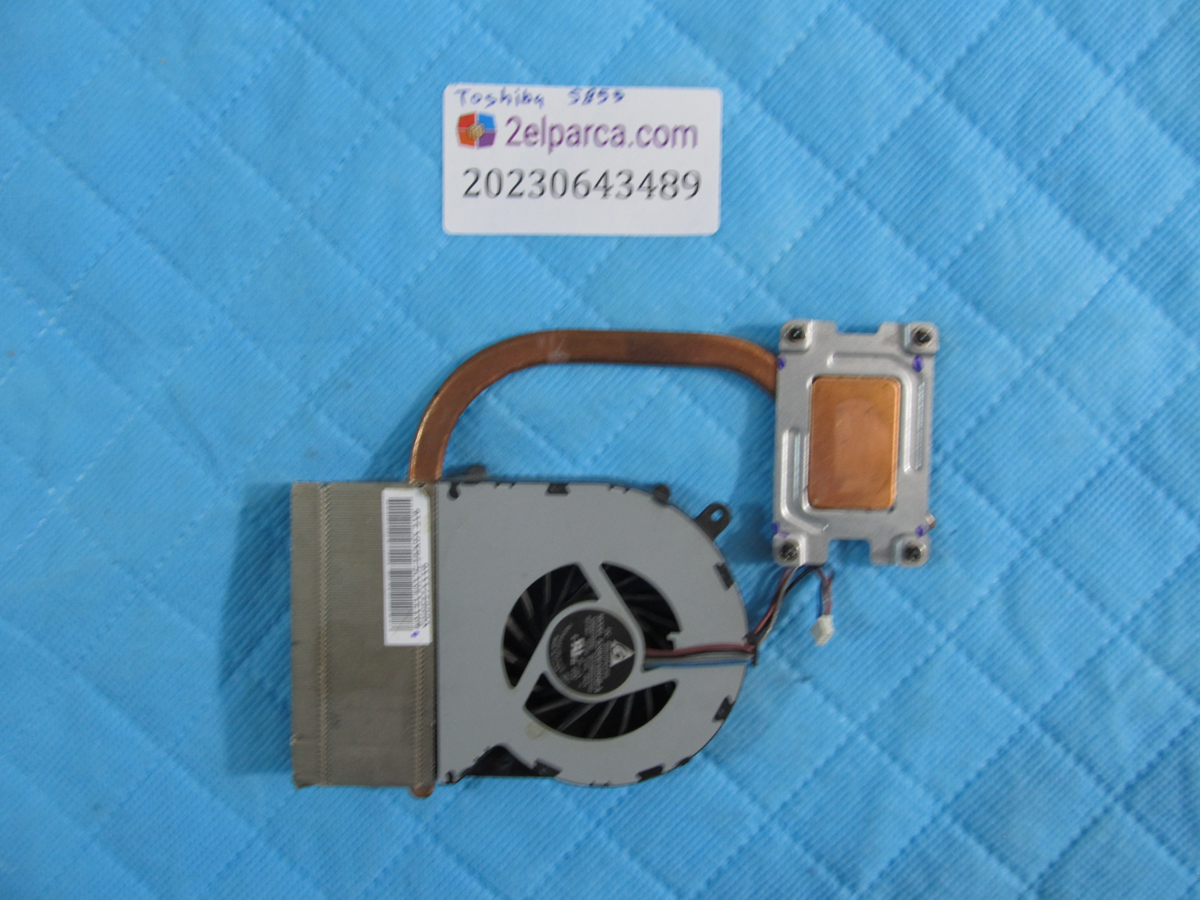 TOSHİBA Toshiba s855 soğutucu bakir fan (heatsink) orijinal ürün küçük görsel 2