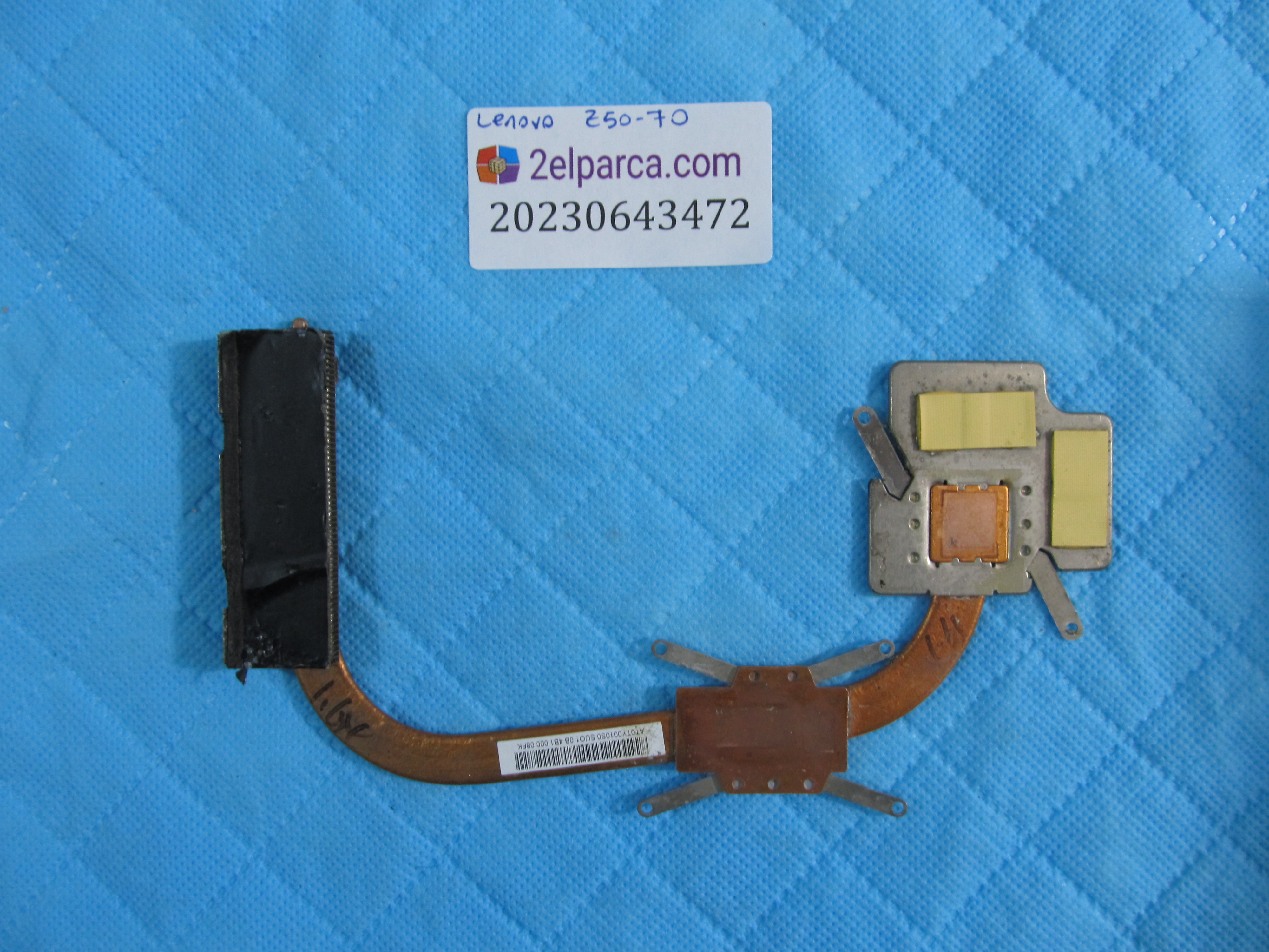 LENOVO Lenovo z50-70 soğutucu bakir (heatsink) orijinal ürün küçük görsel 2
