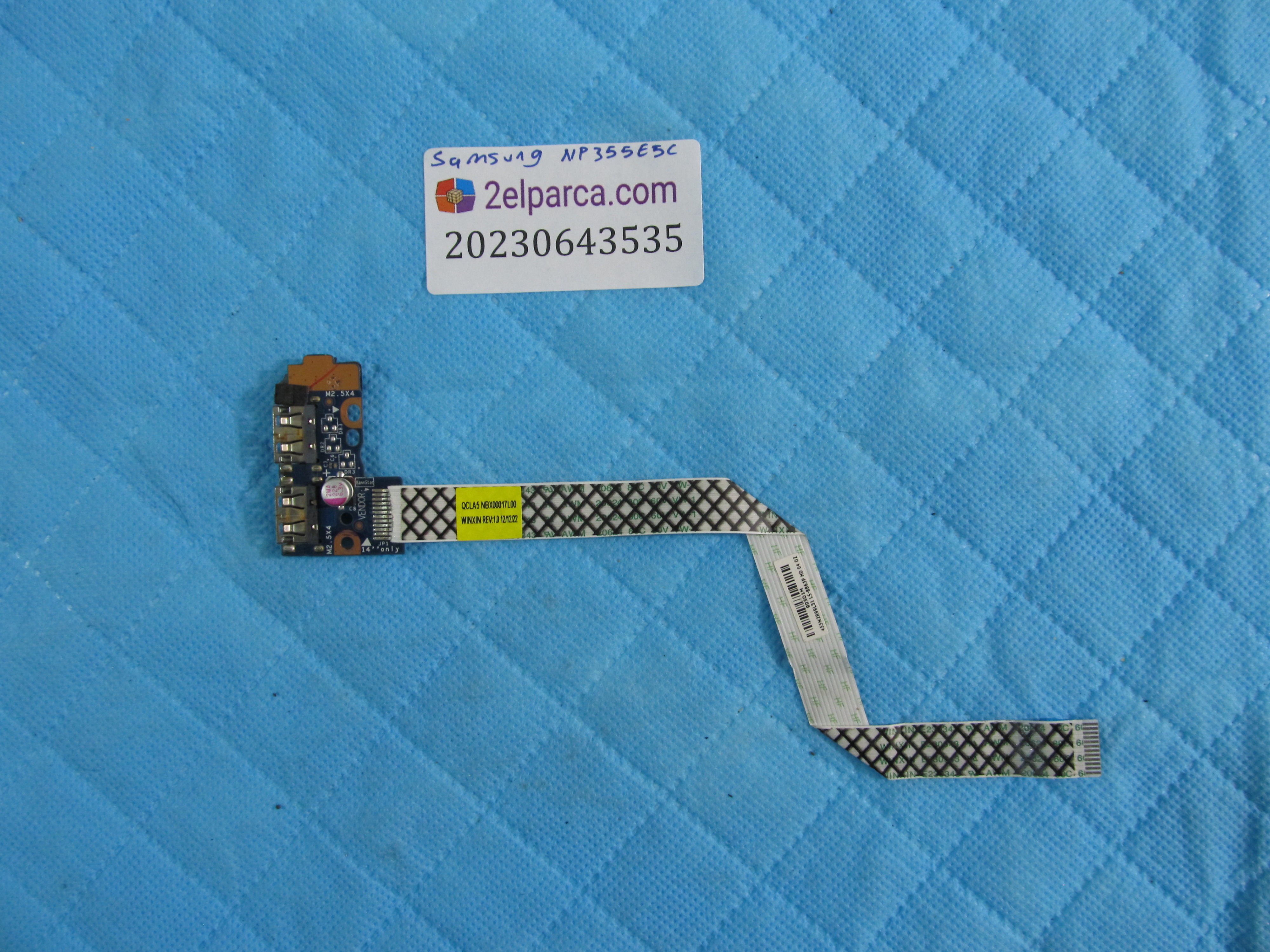 SAMSUNG Samsung np355e5c usb kart ve flex  orijinal ürün küçük görsel 2