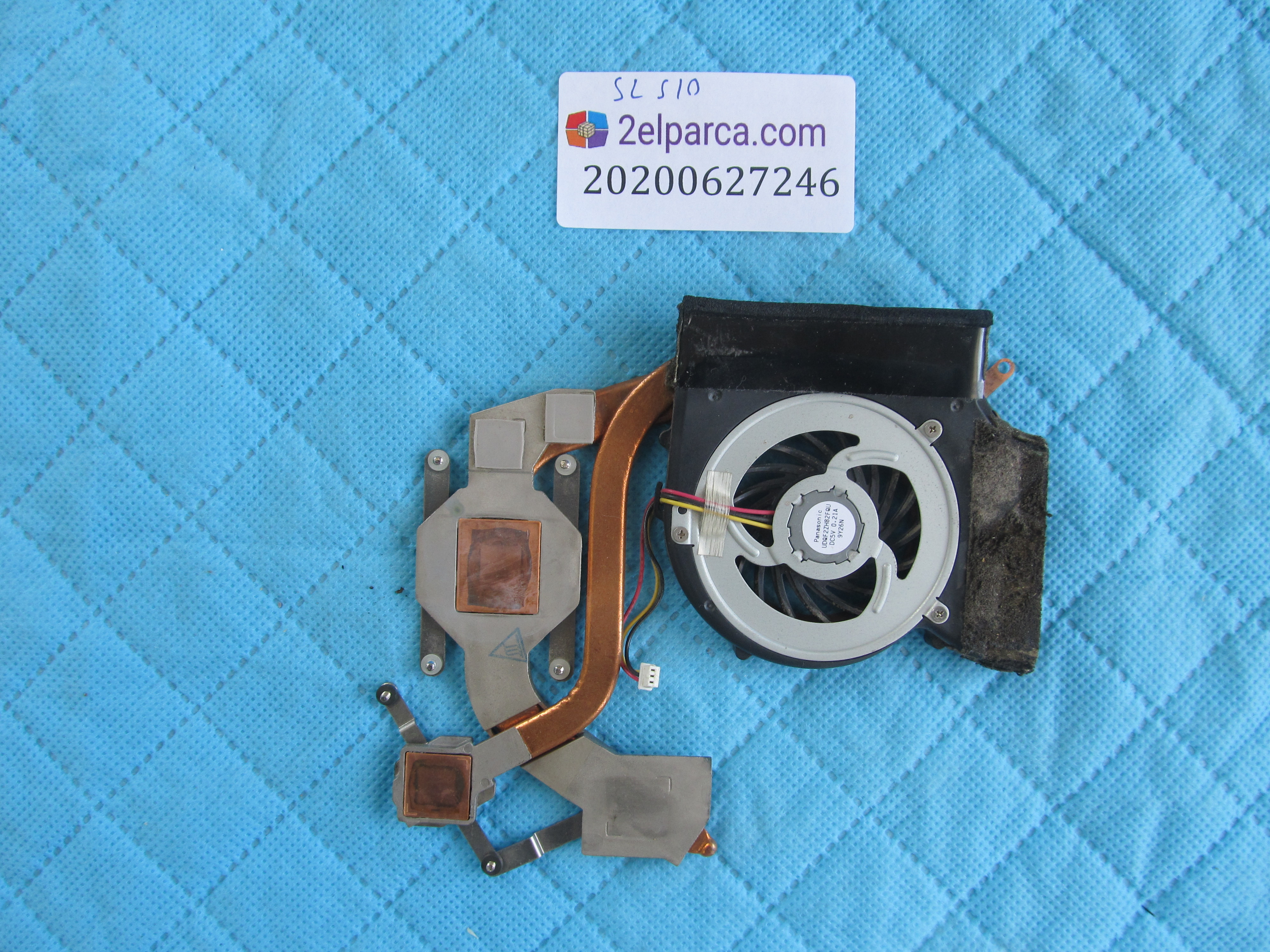 LENOVO Lenovo sl510 fan bakir soğutucu (heatsink) orjinal ürün küçük görsel 2