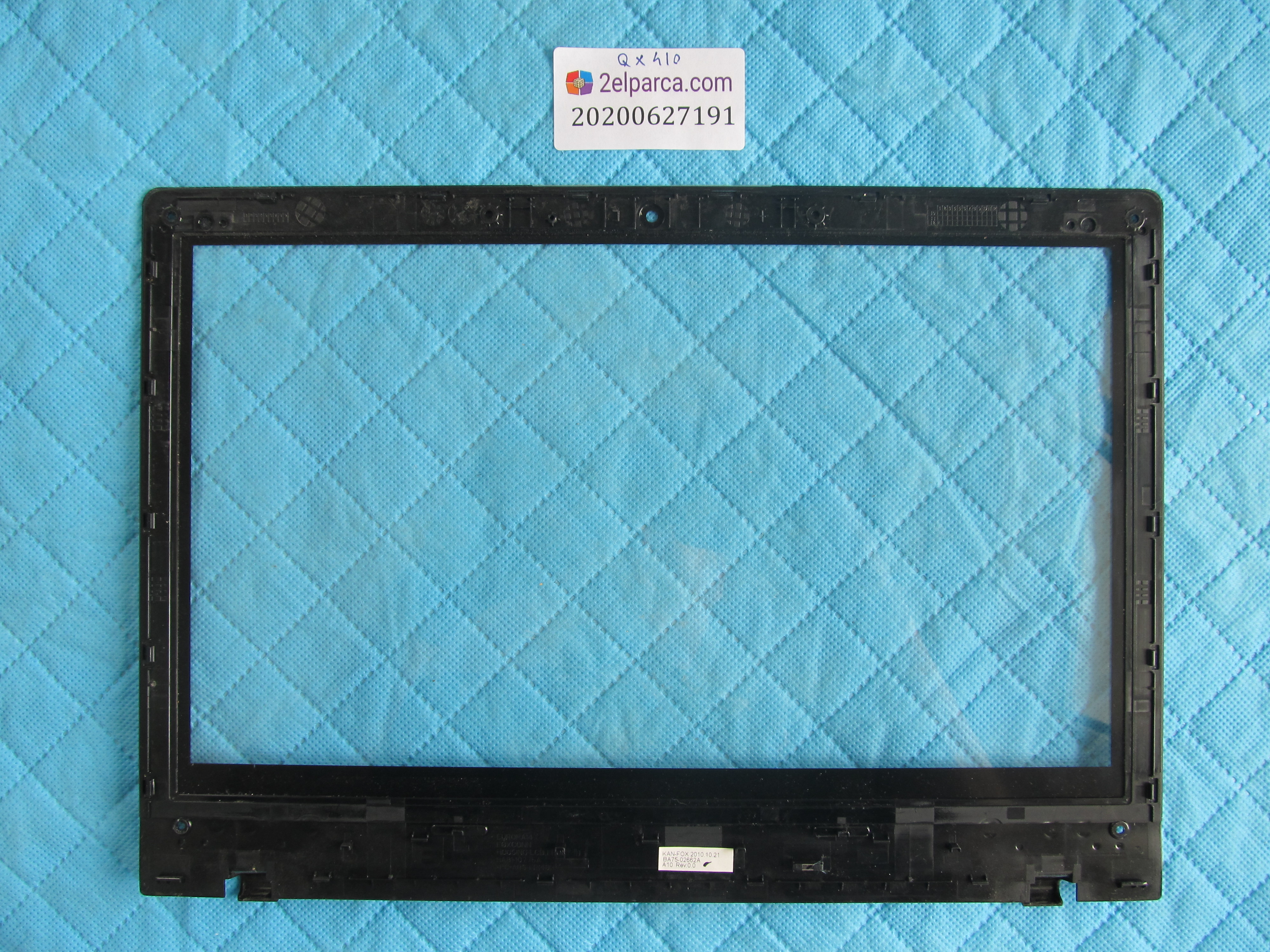 SAMSUNG Samsung qx410 ekran ön çerçeve lcd bezel (cam korumali) küçük görsel 2