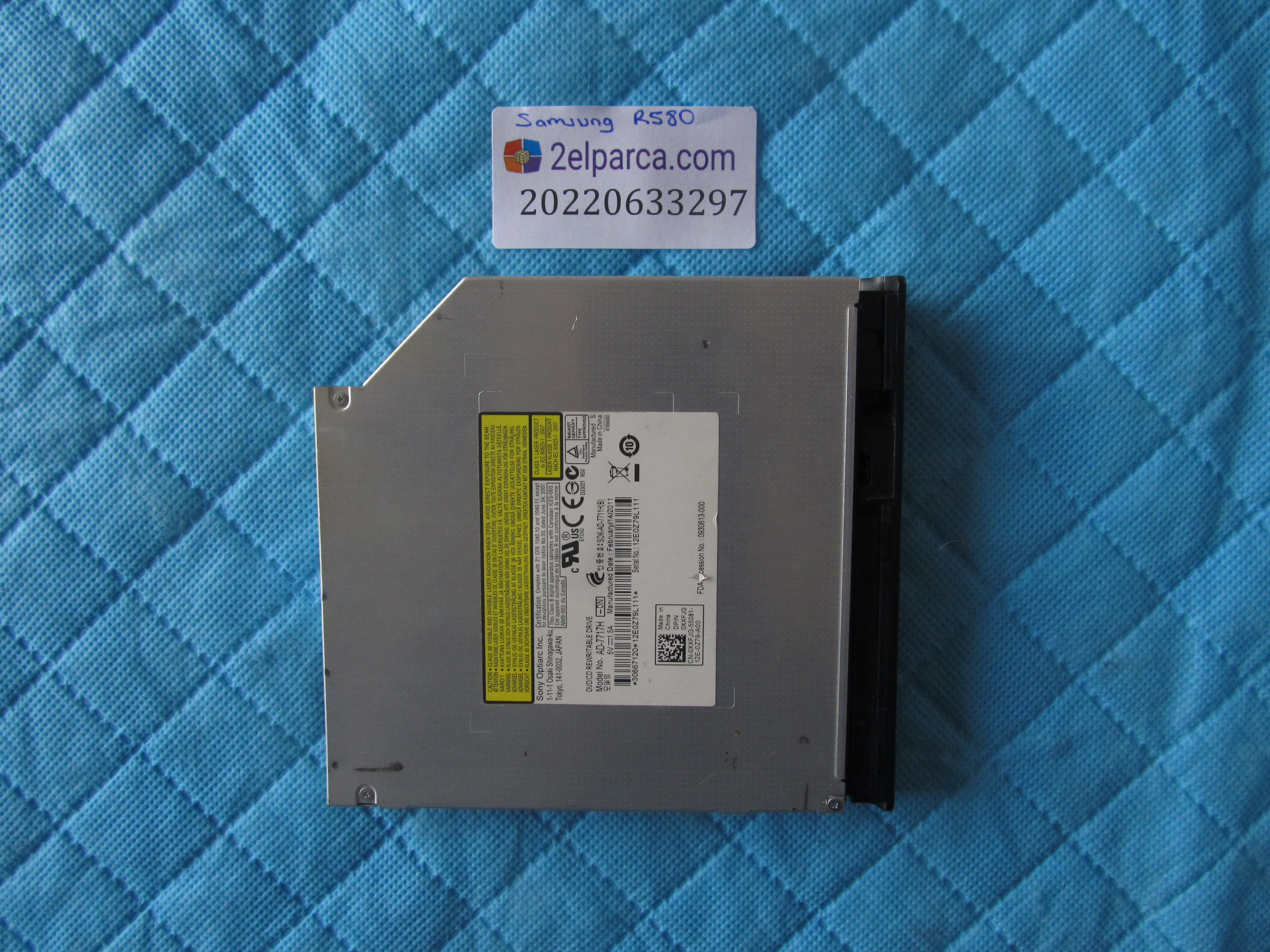 SAMSUNG Samsung r580 dvd yazici orjinal ürün küçük görsel 2