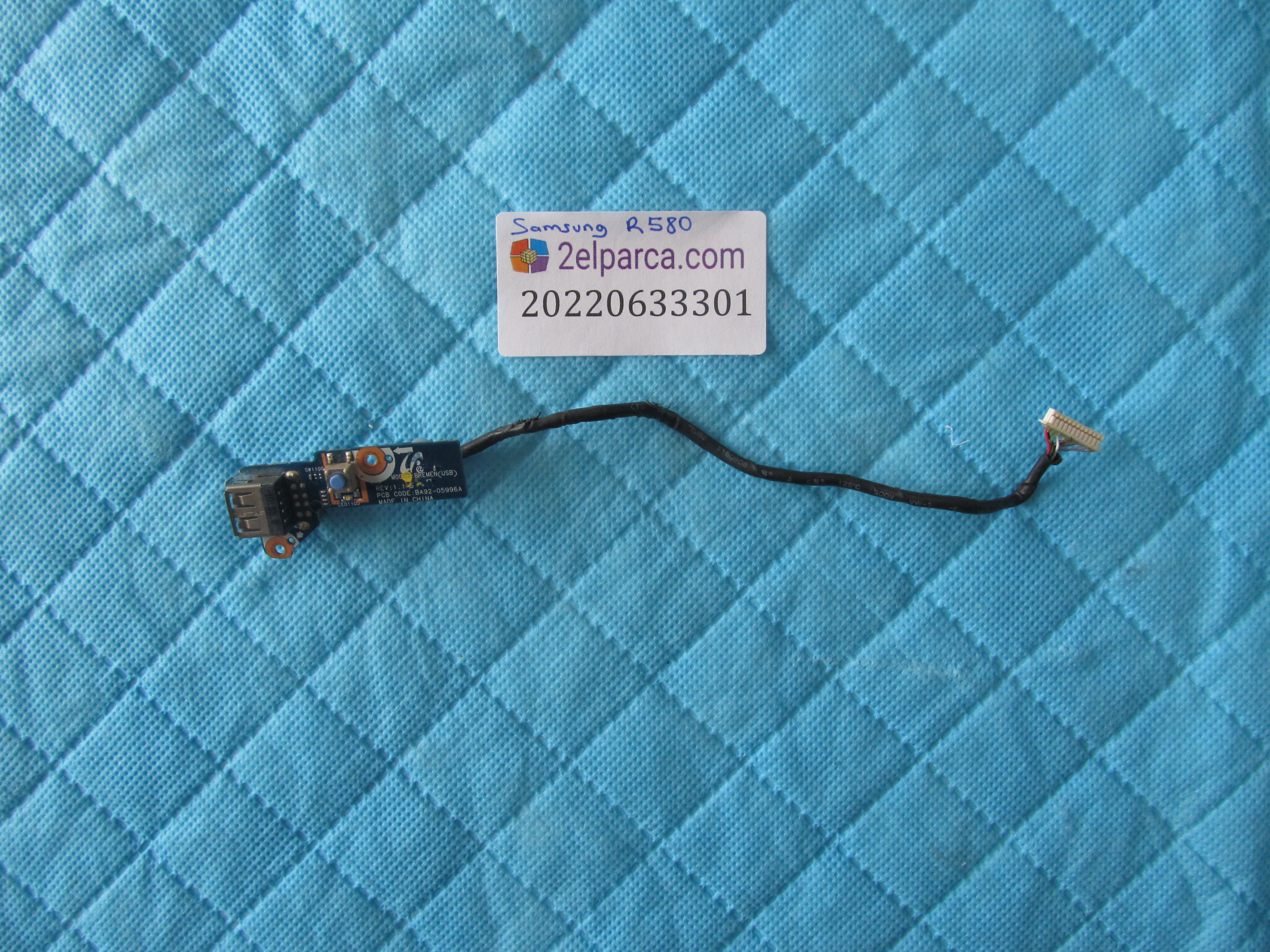 SAMSUNG Samsung r580 usb karti tetik karti flex dahil orjinal ürün küçük görsel 2