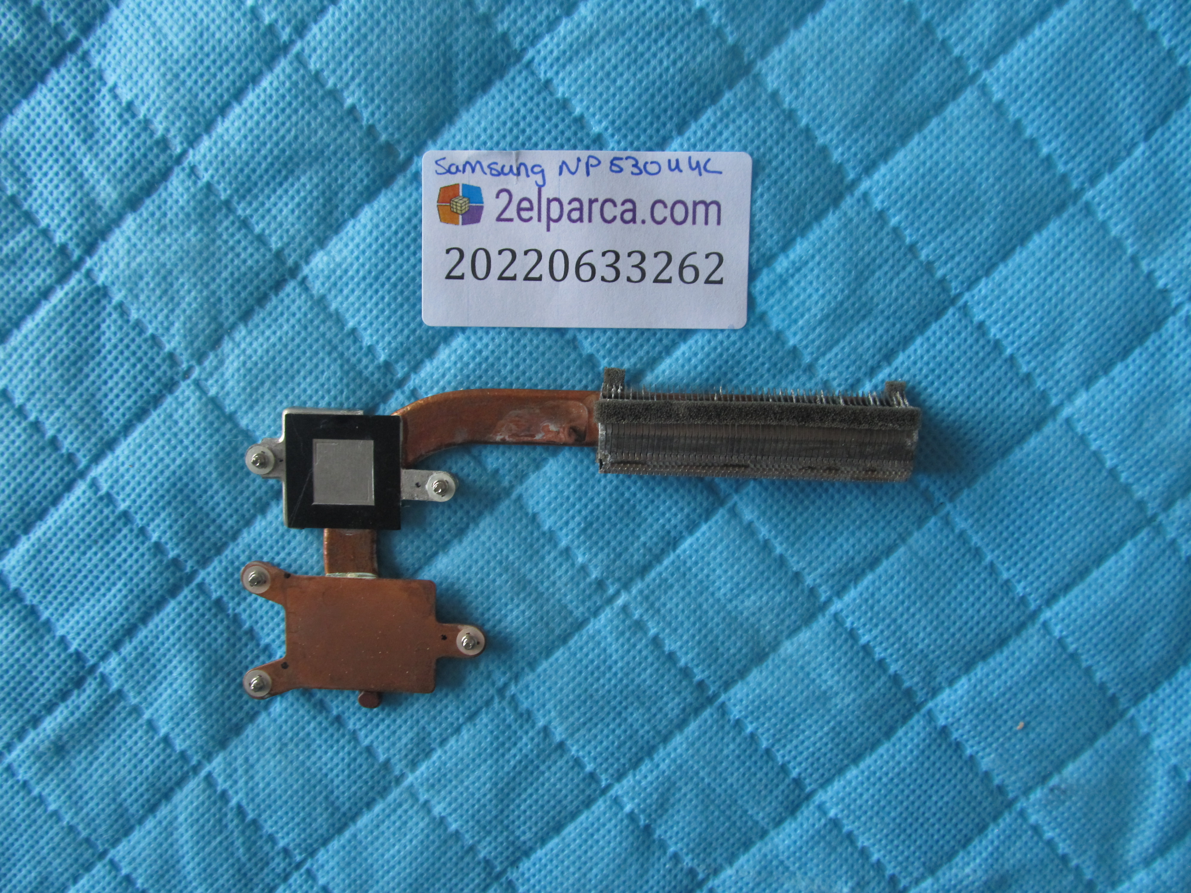SAMSUNG Samsung np530u4c soğutucu bakir heatsink orjinal ürün küçük görsel 2