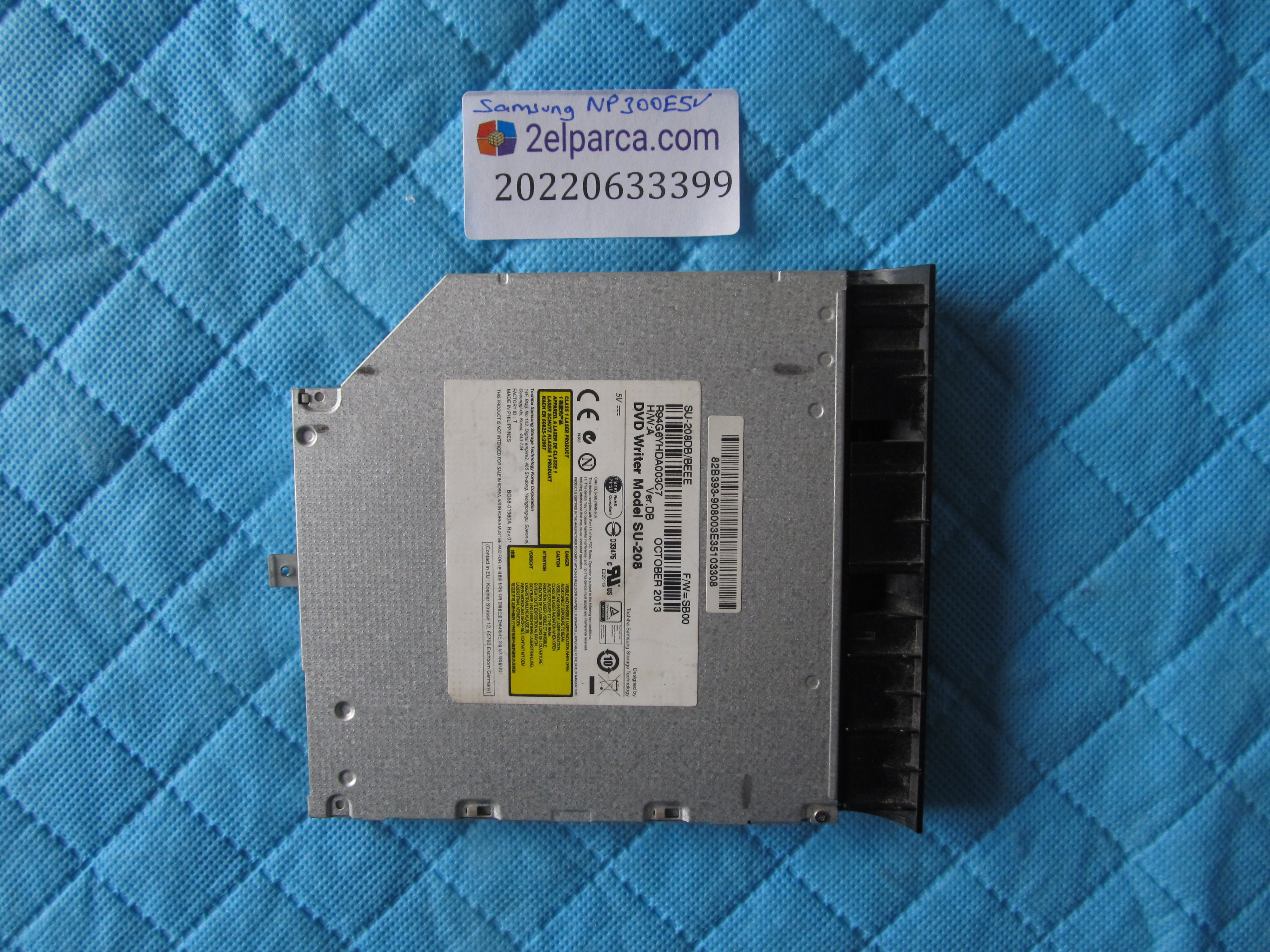 SAMSUNG Samsung np300e5 dvd yazici orjinal ürün küçük görsel 2