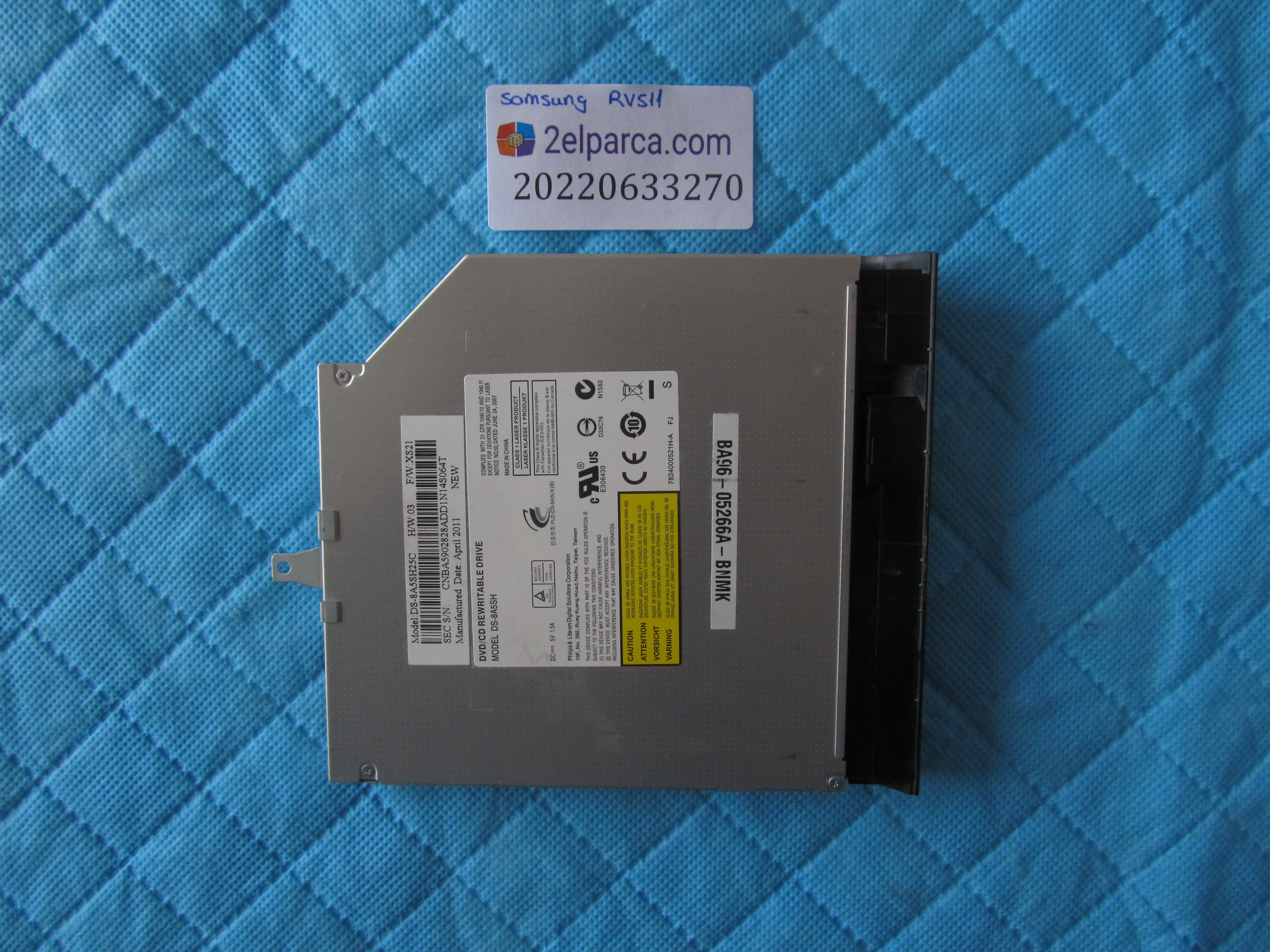 SAMSUNG Samsung rv511 dvd yazici orjinal ürün küçük görsel 2