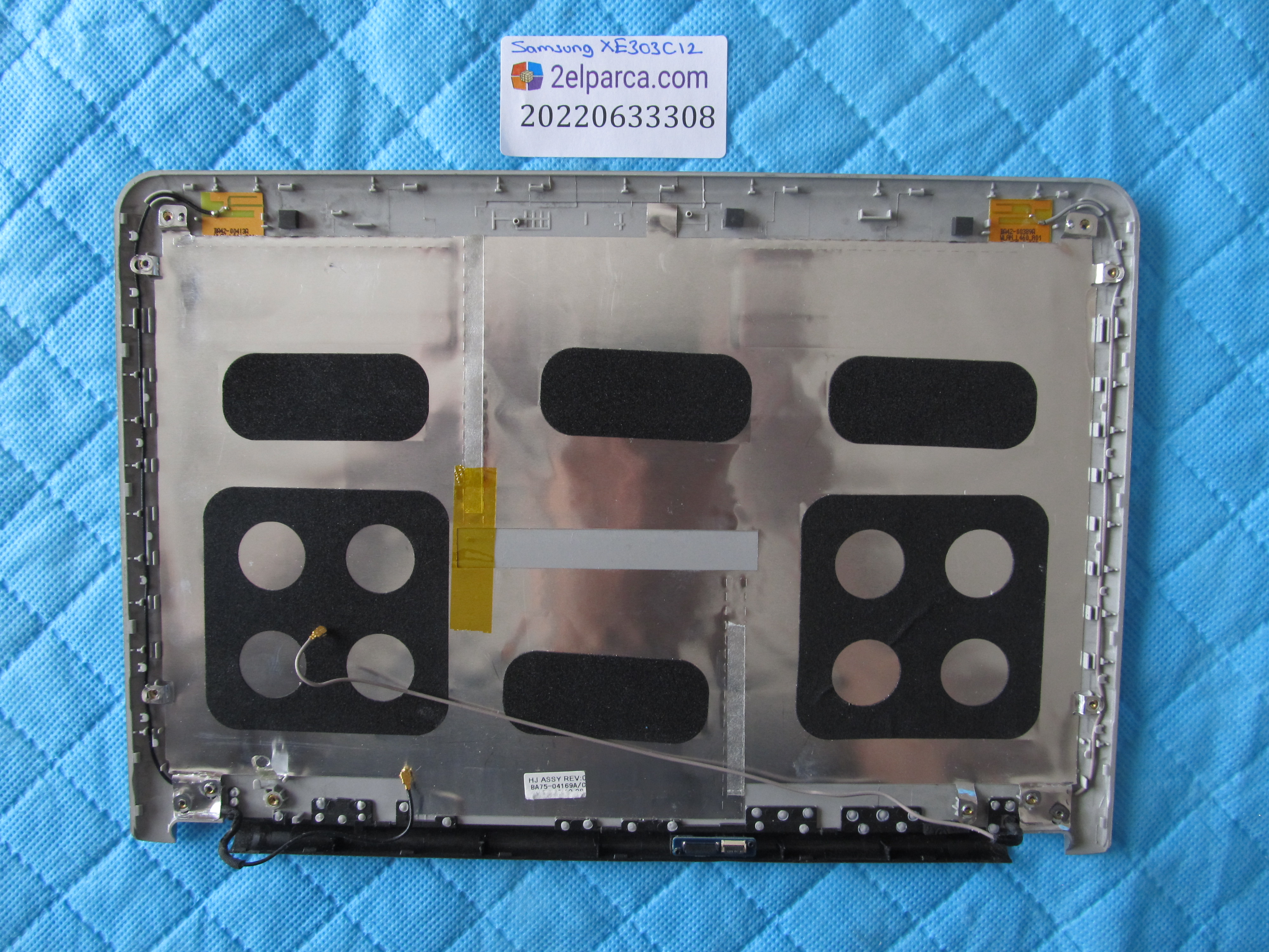 SAMSUNG Samsung xe303c12 arka kapak lcd cover orjinal ürün küçük görsel 2