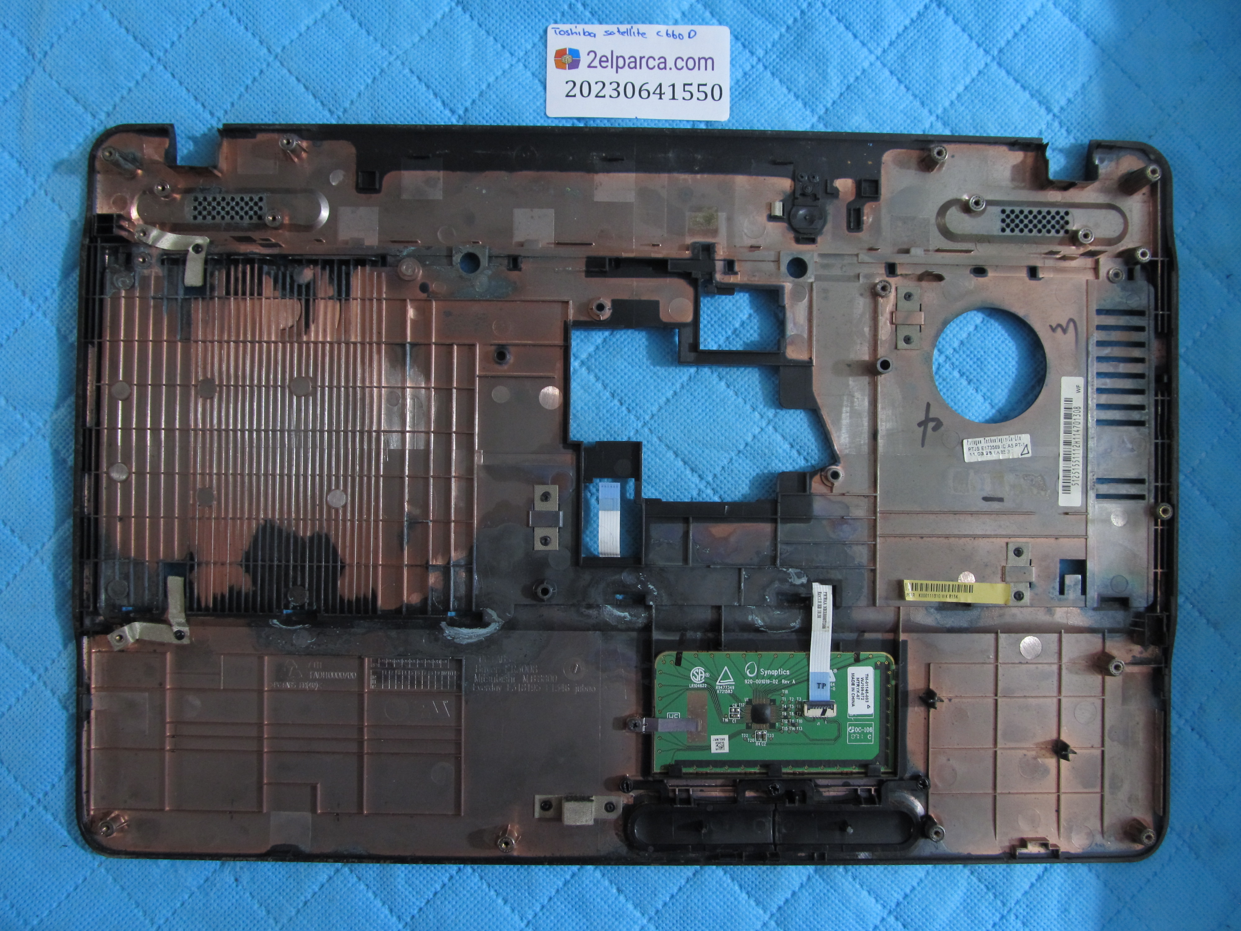 TOSHİBA Toshiba satellite c660d üst kasa klavye kasasi orjinal ürün küçük görsel 2