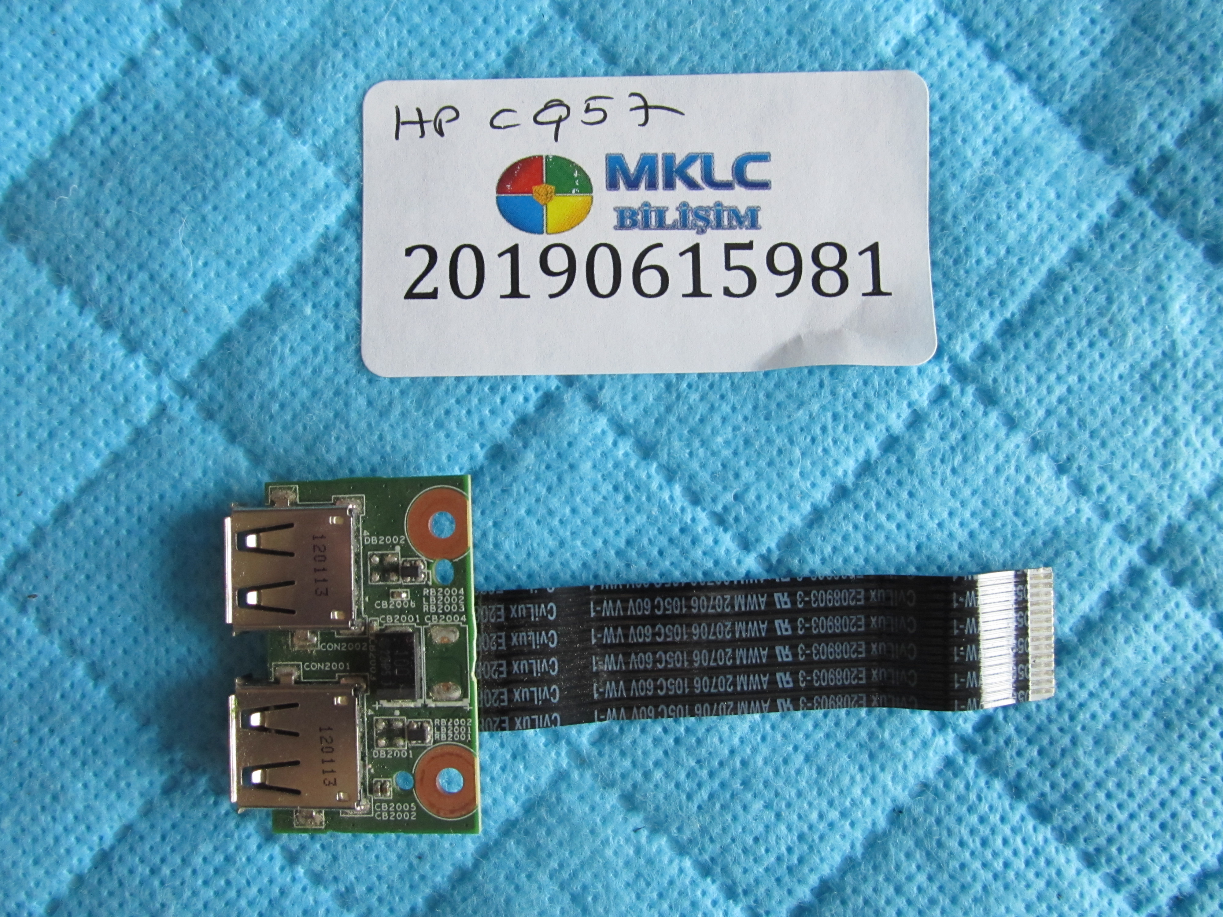 Hp cq57 usb port flex orjinal ürün