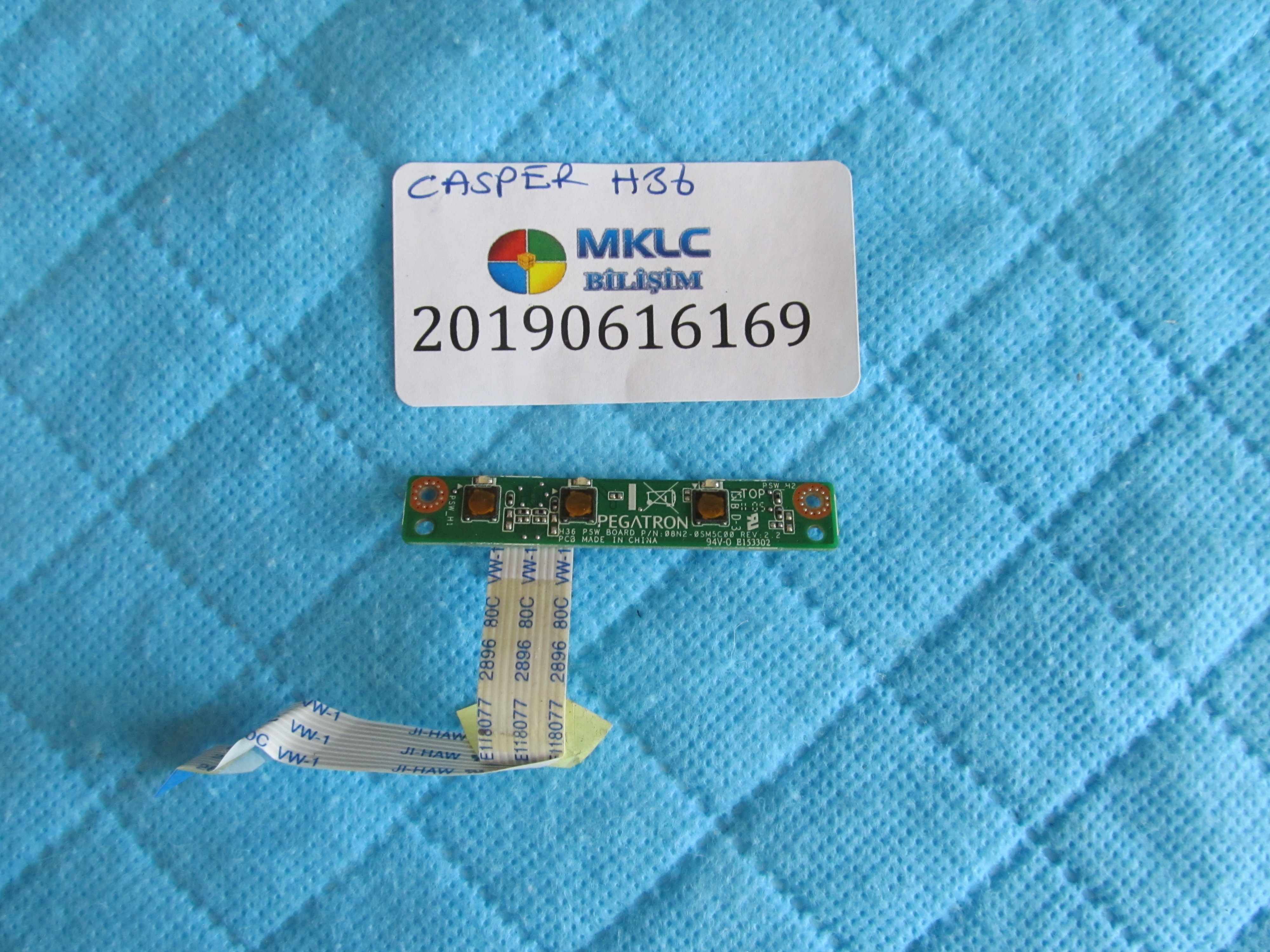 Casper h36 tetik karti ve flex orjinal ürün