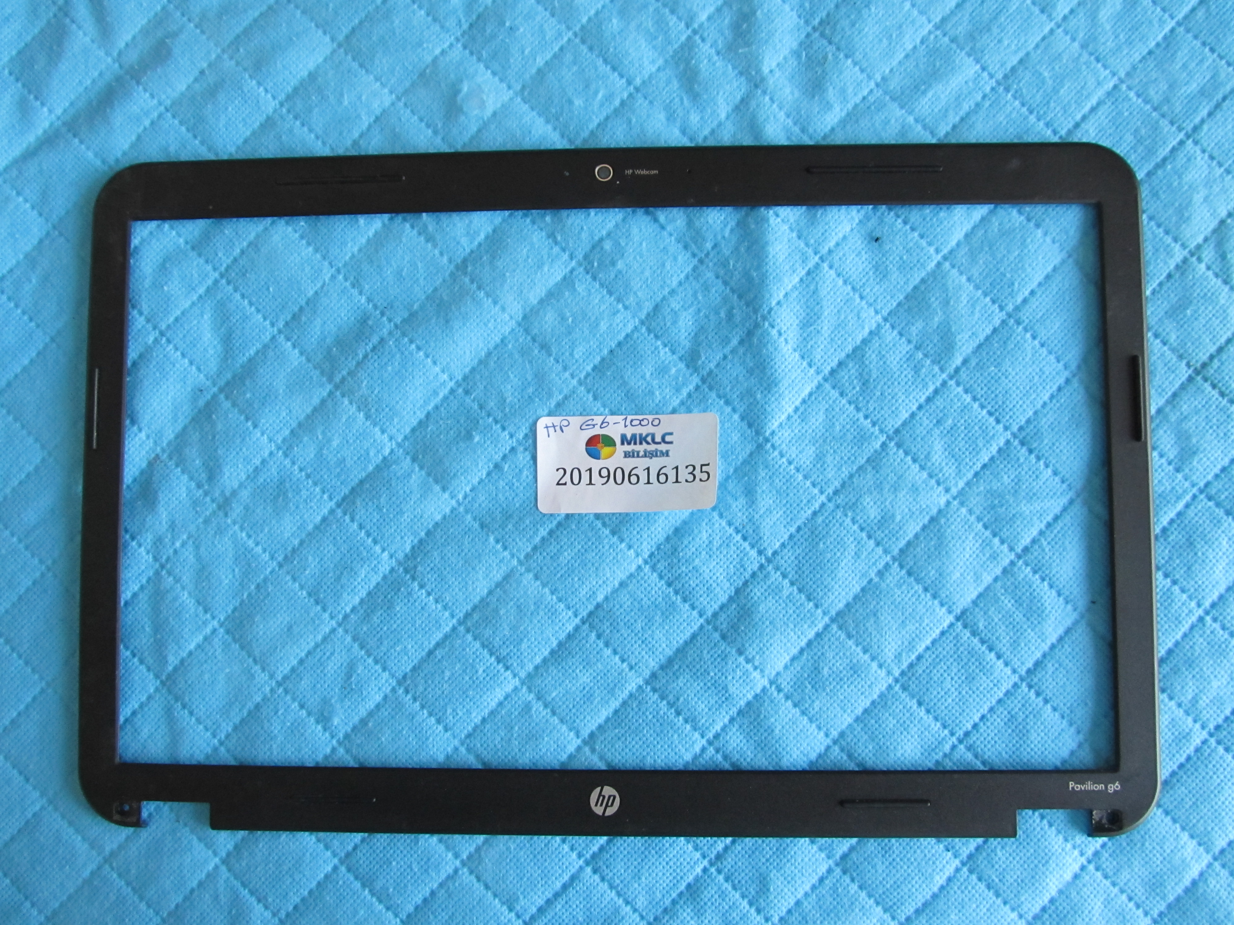 Hp g6-1000 ekran ön çerçeve lcd bezel orjinal ürün