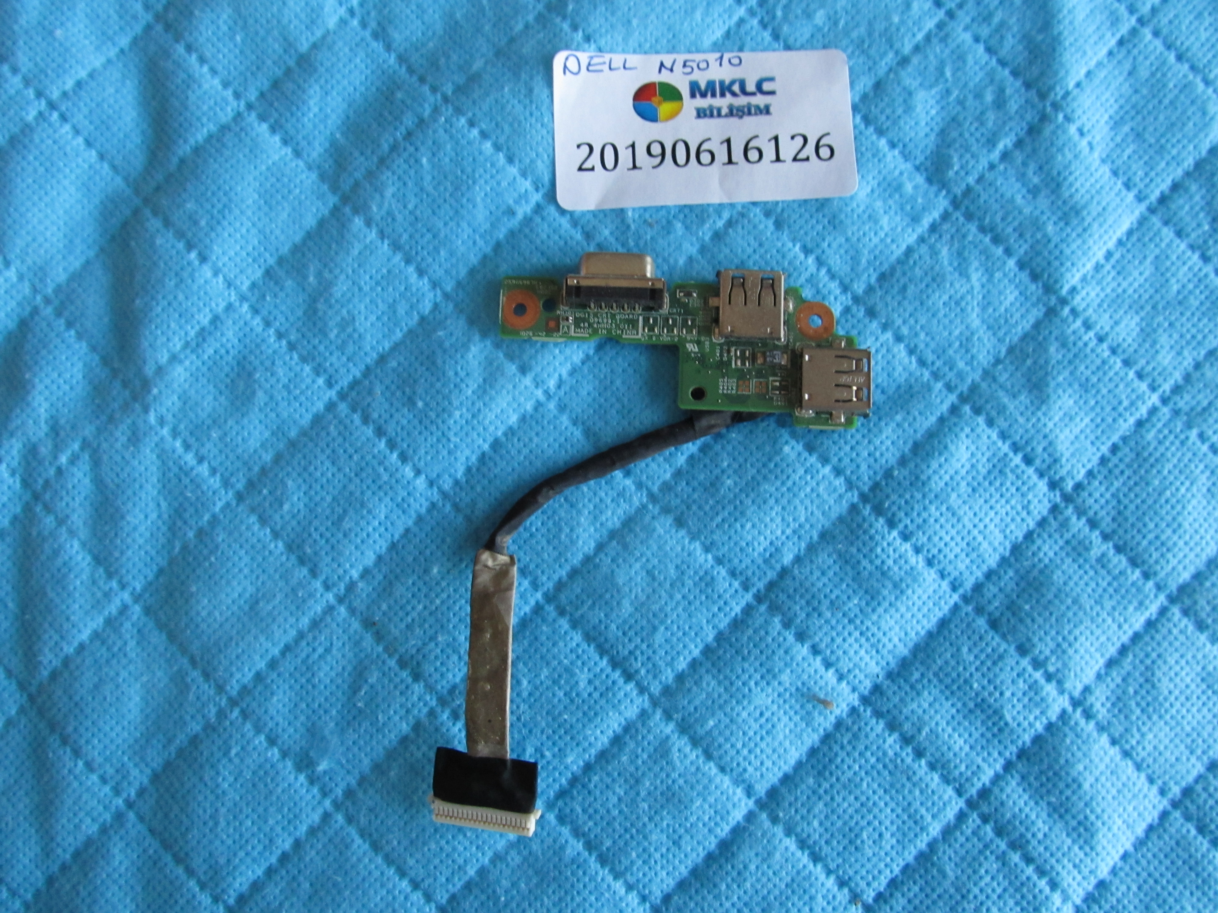 Dell n5010 usb vga port flex orjinal ürün