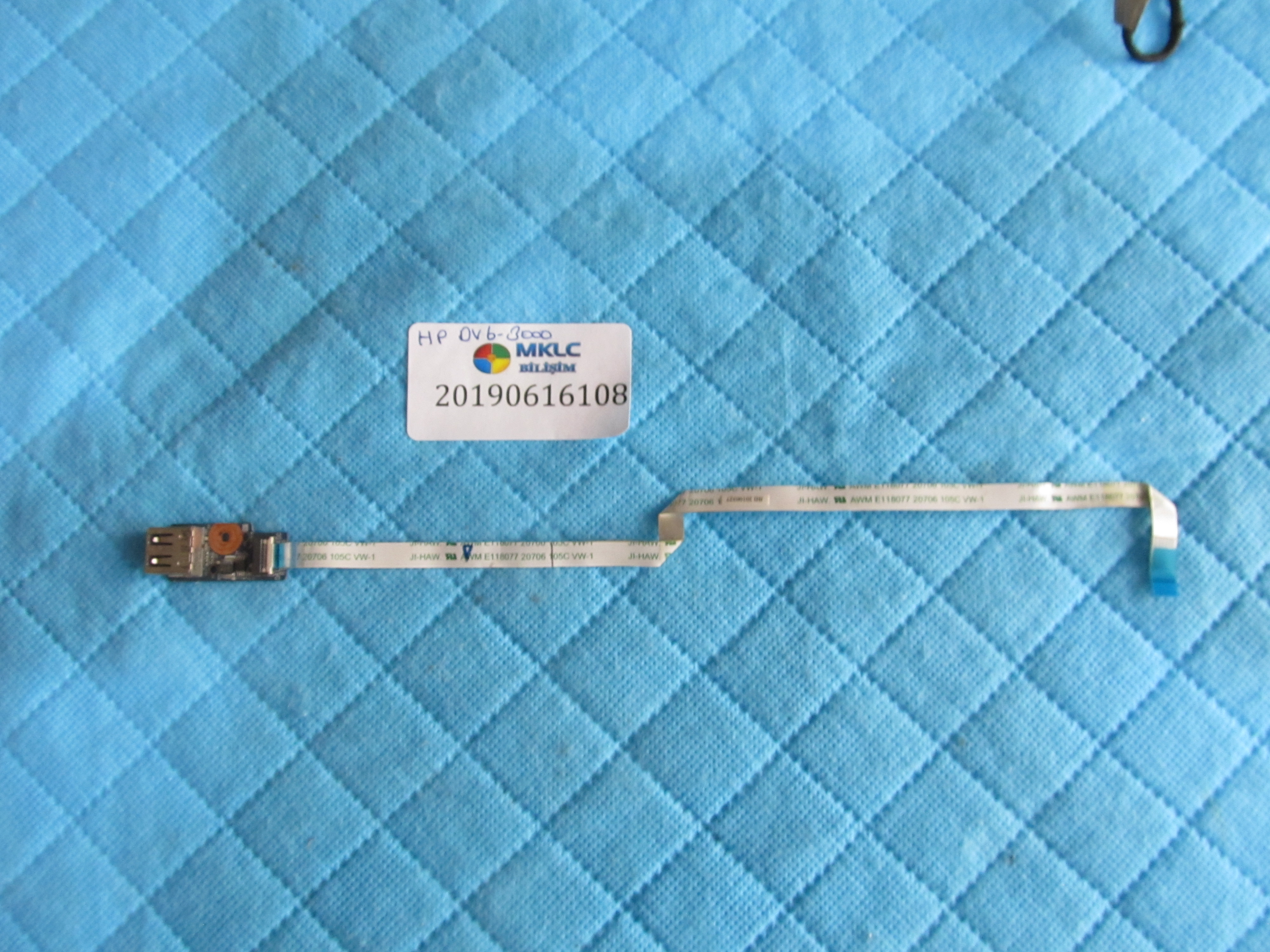 Hp dv6-3000 usb port flex orjinal ürün