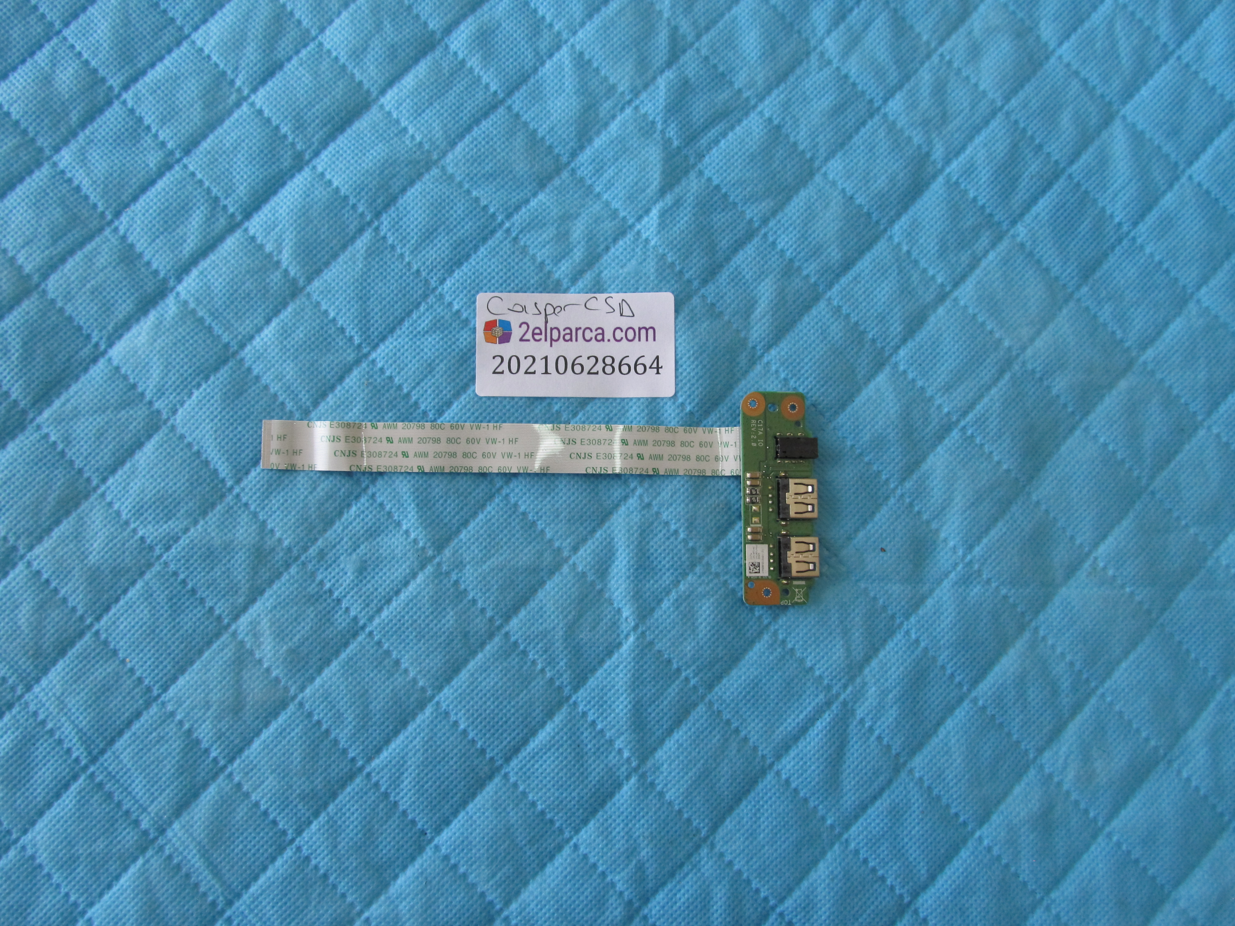 CASPER Casper csd usb ve ses board flex orjinal ürün küçük görsel 2