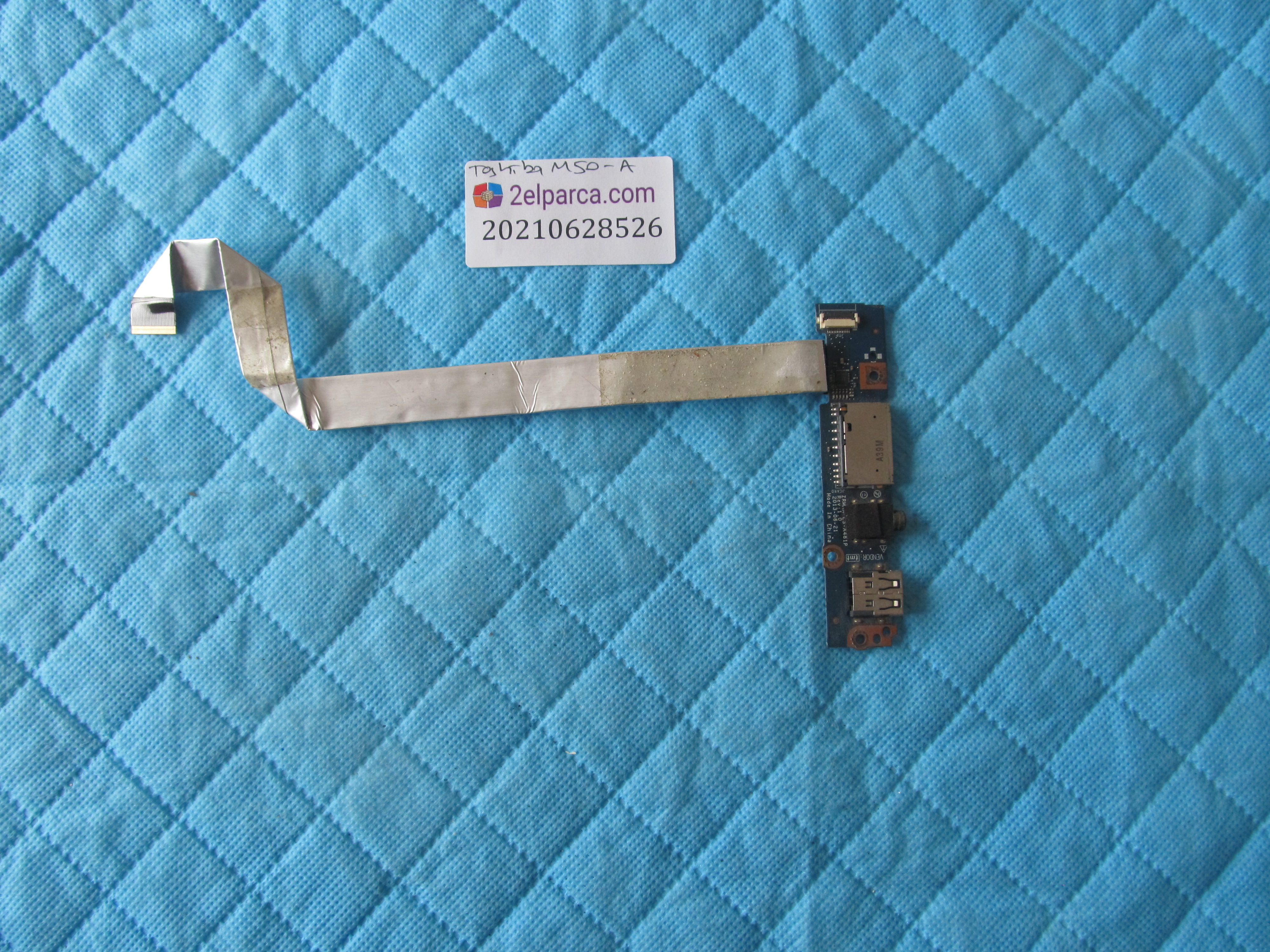 TOSHİBA Toshiba m50-a usb ses board flex orjinal ürün küçük görsel 2