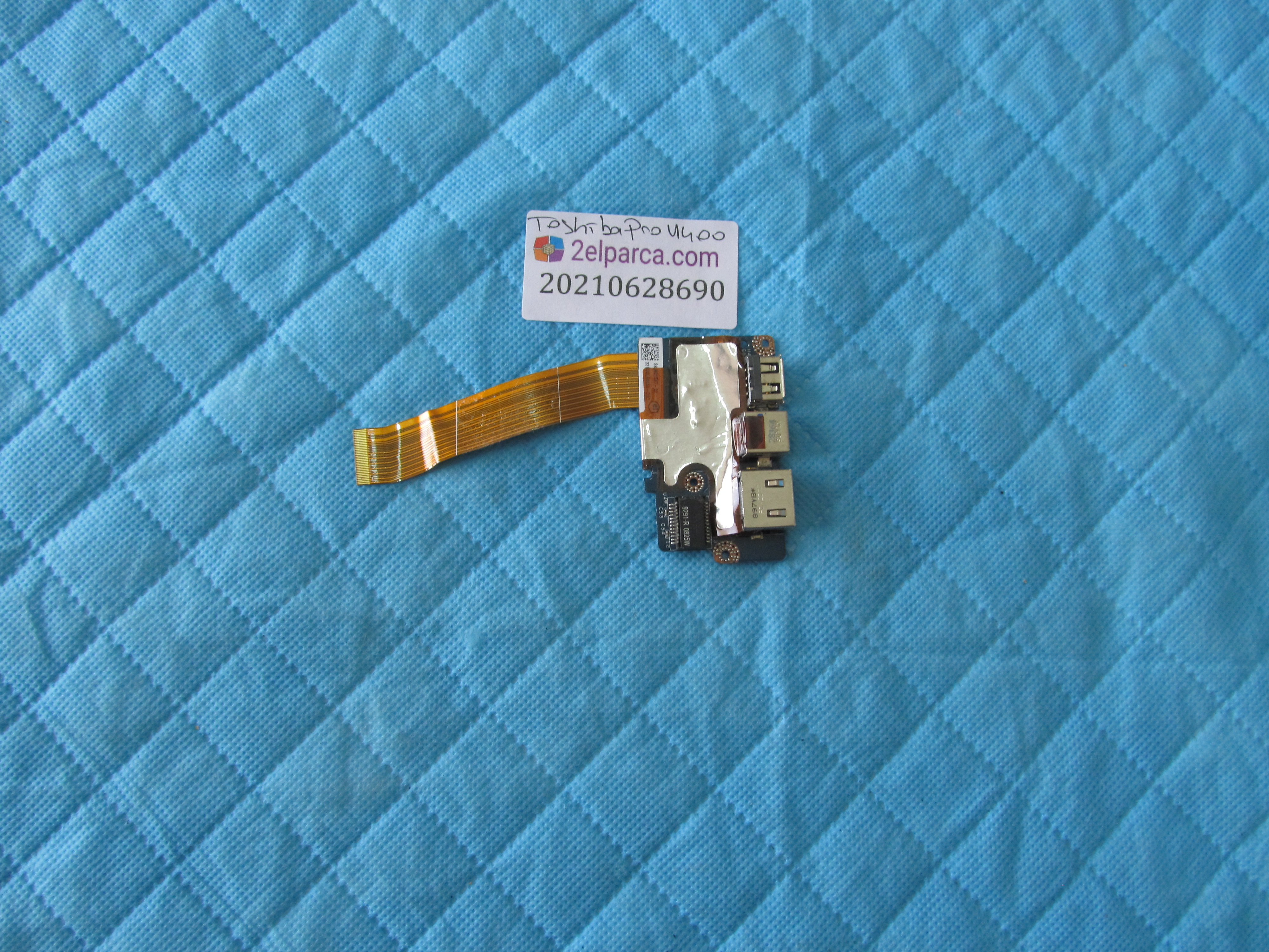 TOSHİBA Toshiba pro u400 ethernet usb board flex orjinal ürün küçük görsel 2