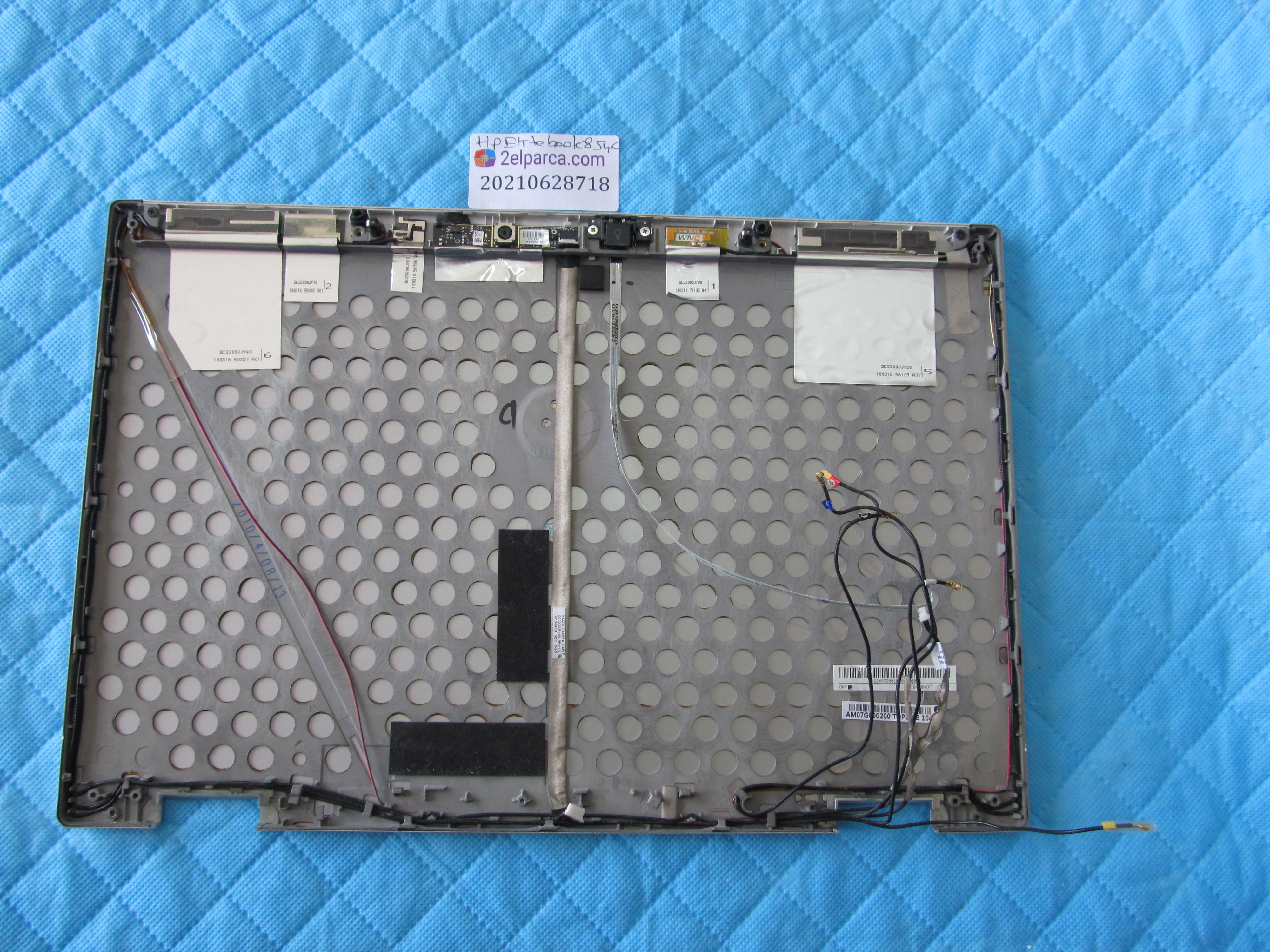 HP Hp elitebook 8540 arka kapak lcd back cover orjinal ürün küçük görsel 2