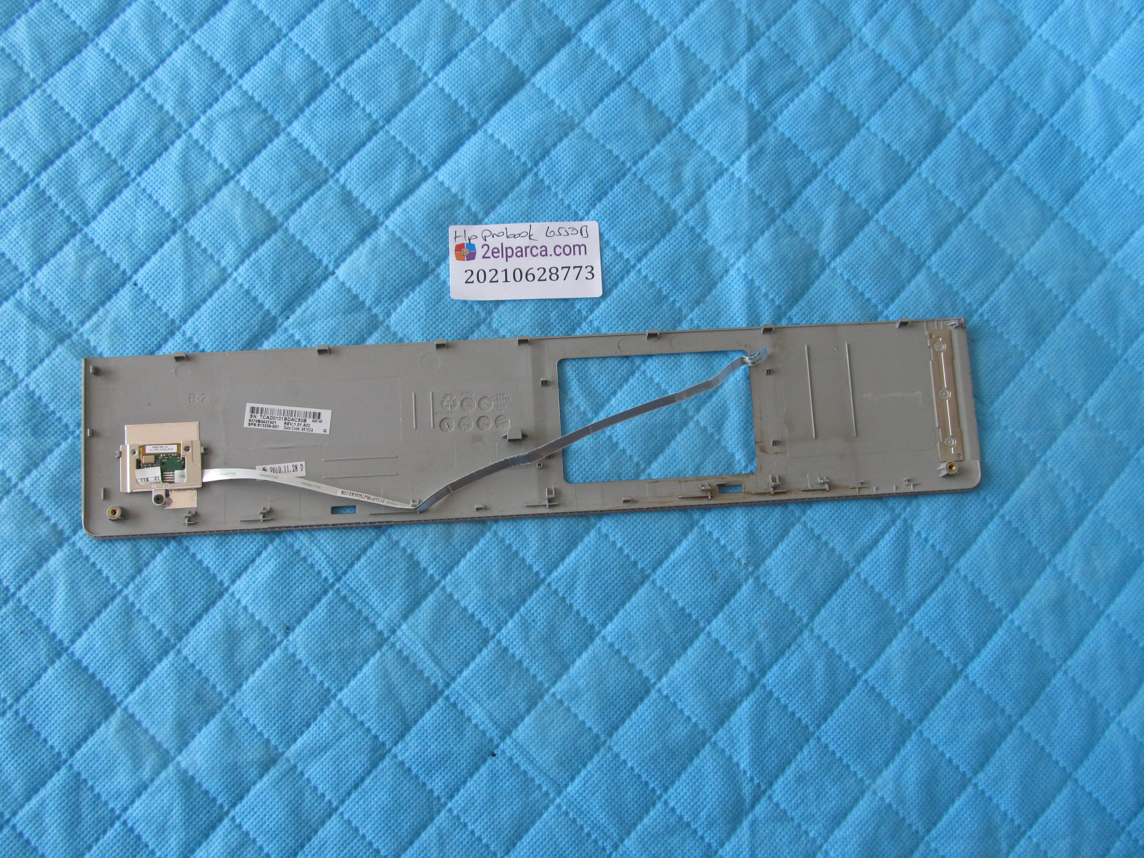 HP Hp probook 6550b üst touchpad kasa orjinal ürün küçük görsel 2
