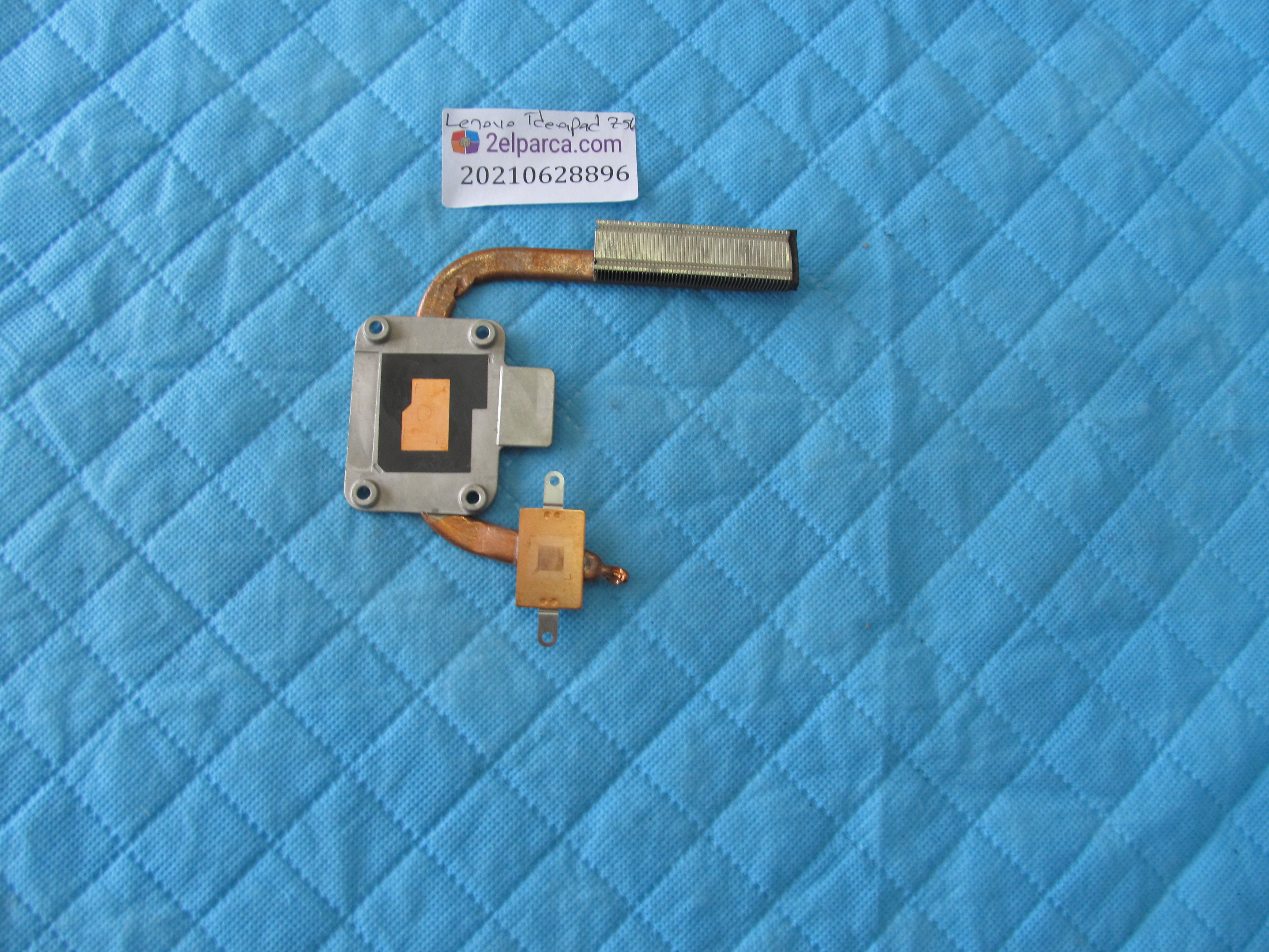 LENOVO Lenovo z560 soğutucu bakir (heatsink) küçük görsel 2
