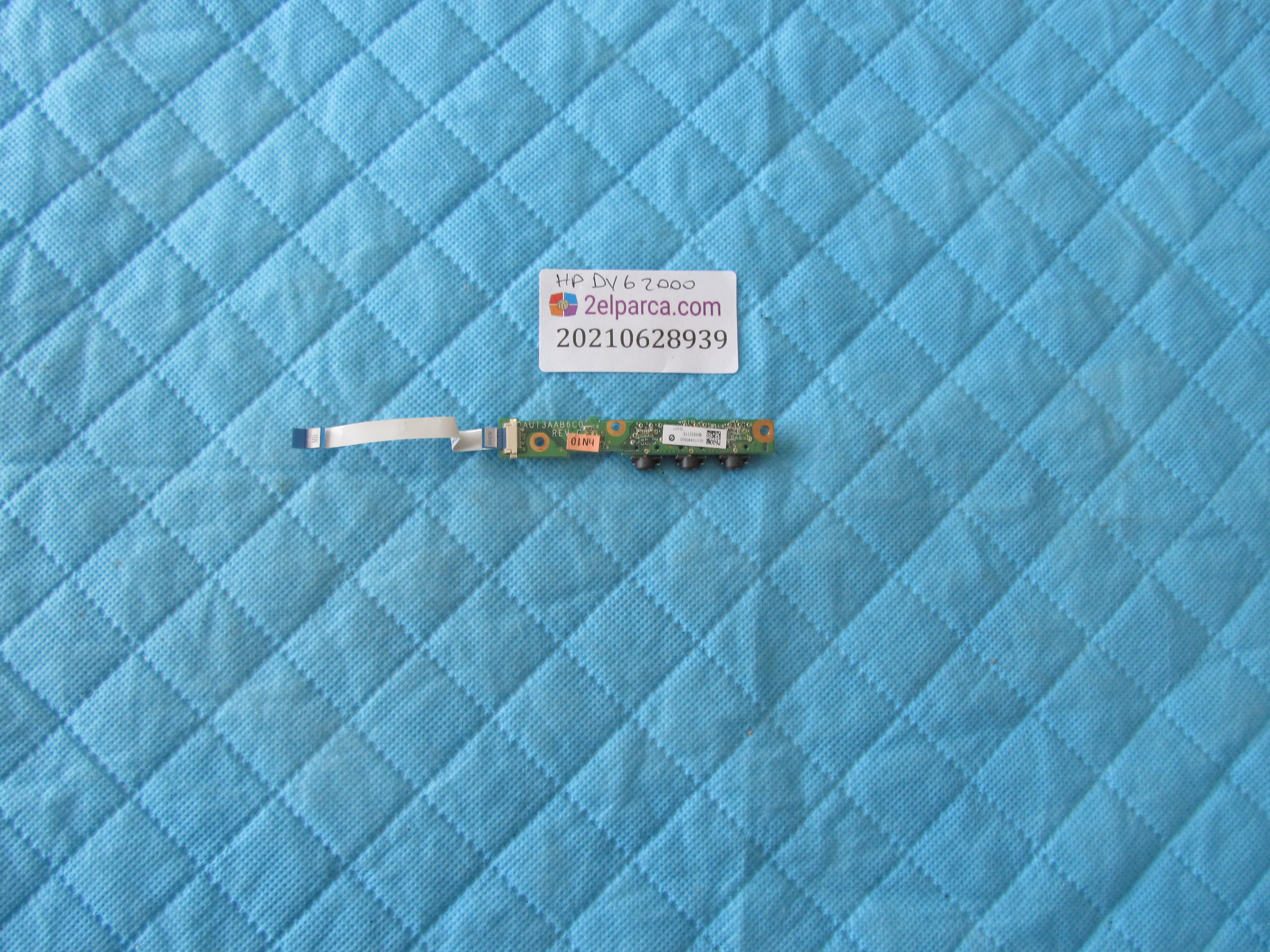 HP Hp dv6-2000 ses board flex küçük görsel 2