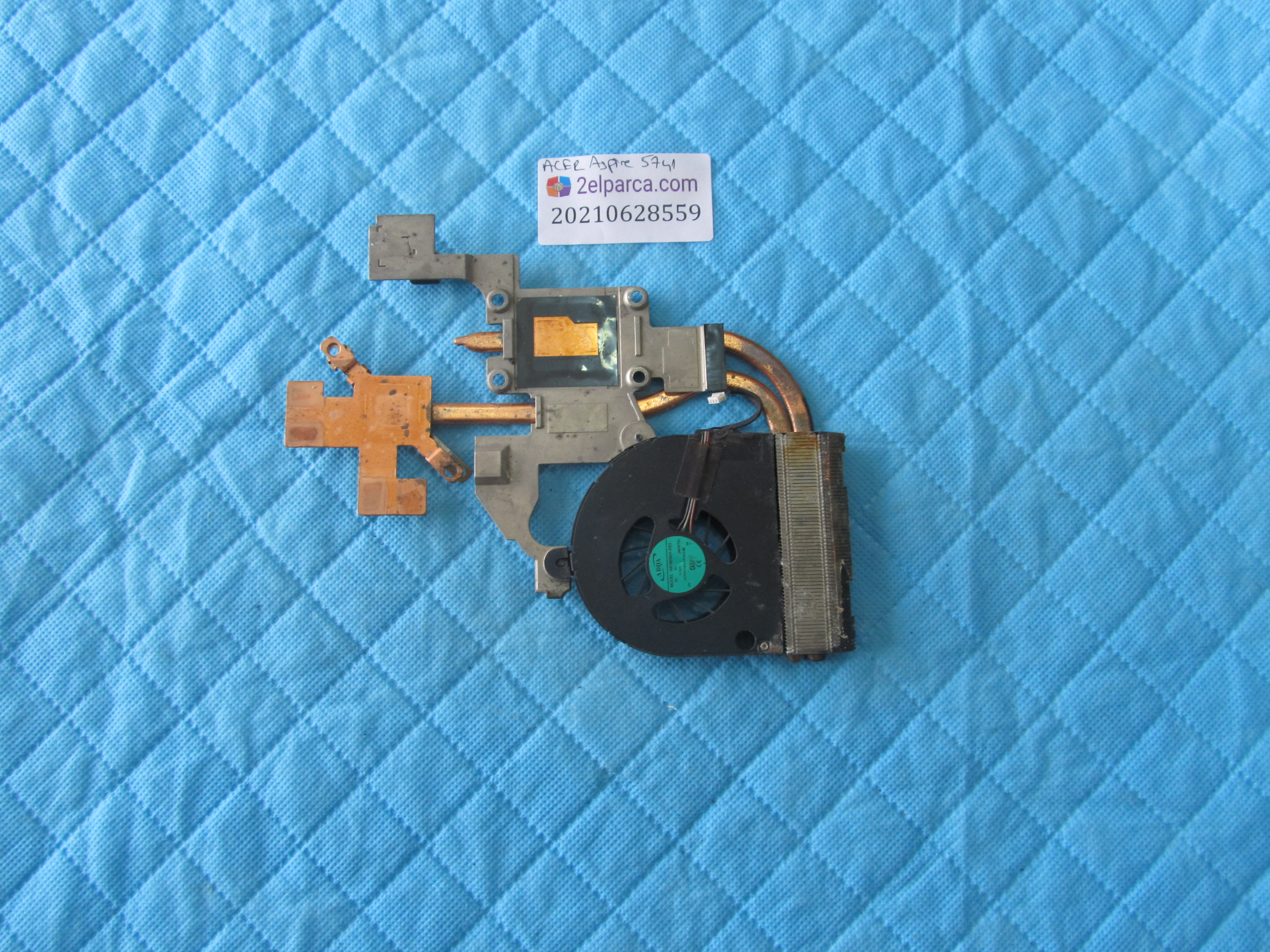 ACER Acer 5741g fan bakir soğutucu (heatsink) küçük görsel 2