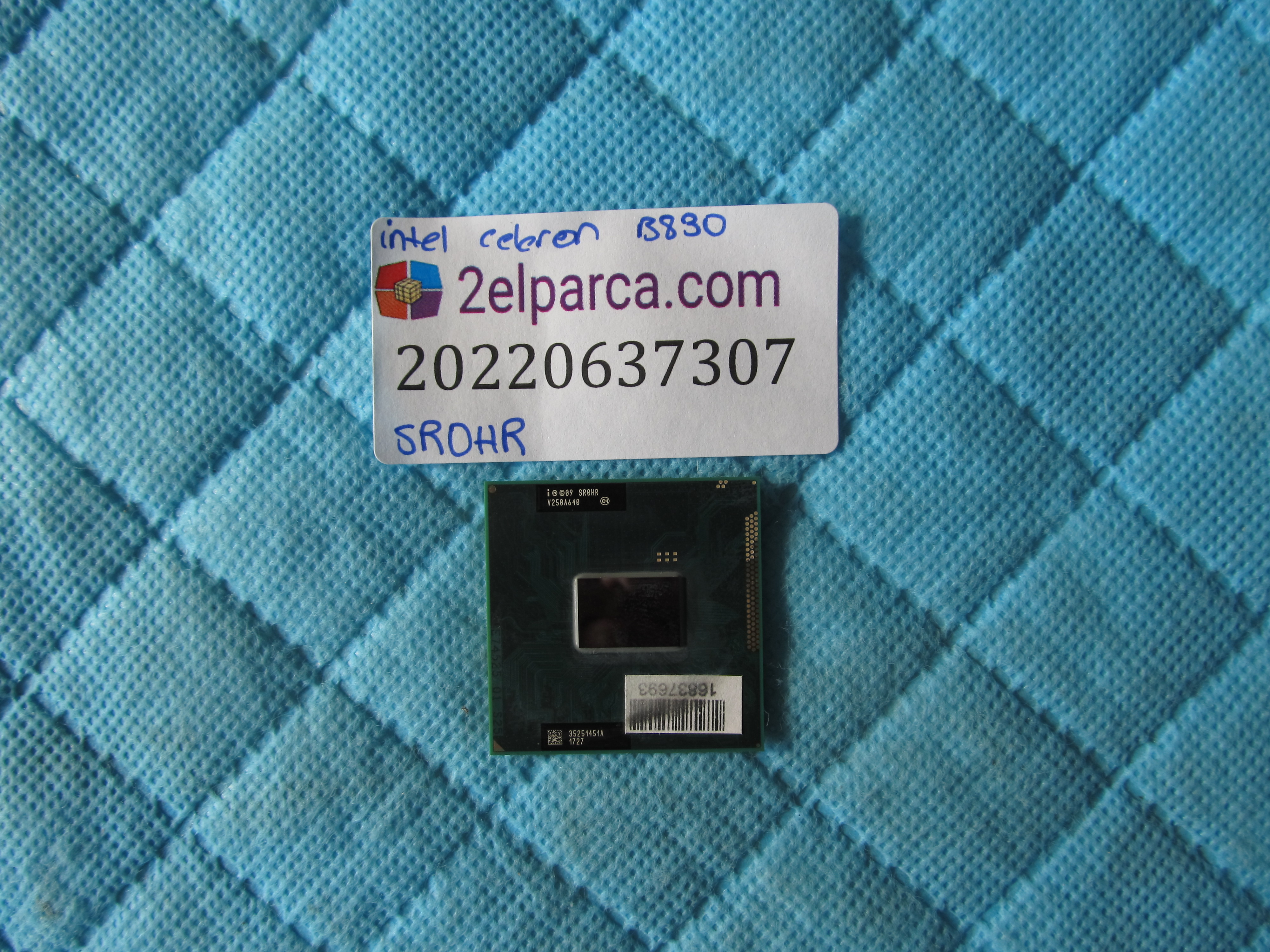 Intel celeron b830 cpu sr0hr
