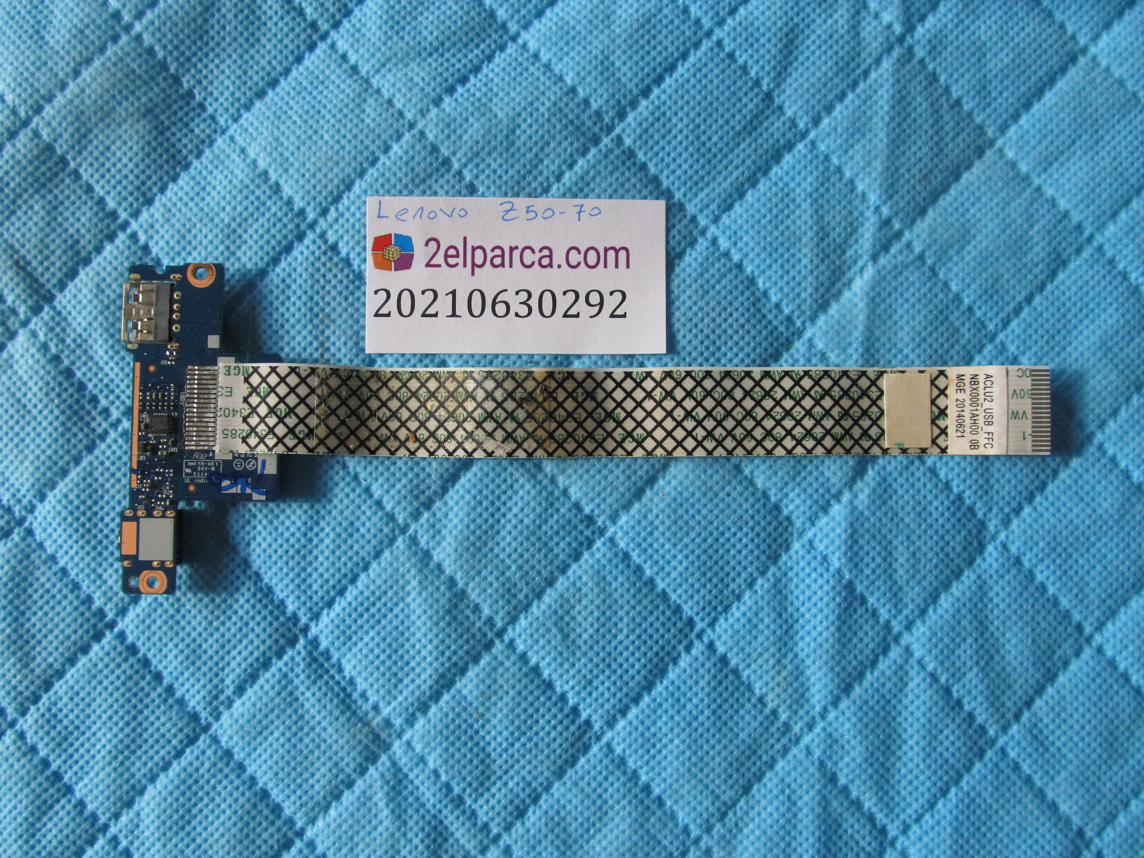 LENOVO Lenovo z50-70 usb ses kart okuyucu board flex orjinal ürün küçük görsel 2
