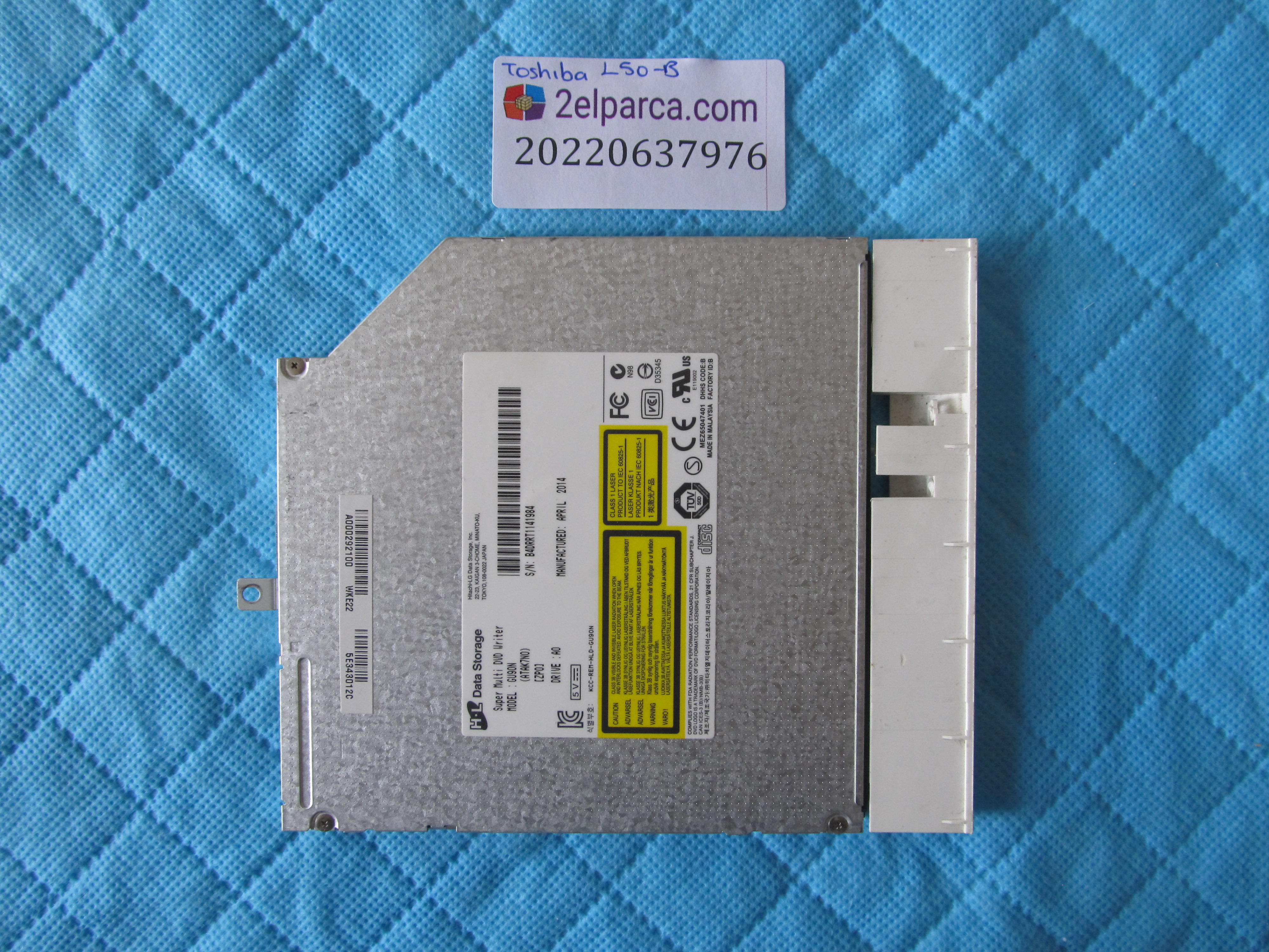 TOSHİBA Toshiba l50-b dvd orjinal ürün küçük görsel 2
