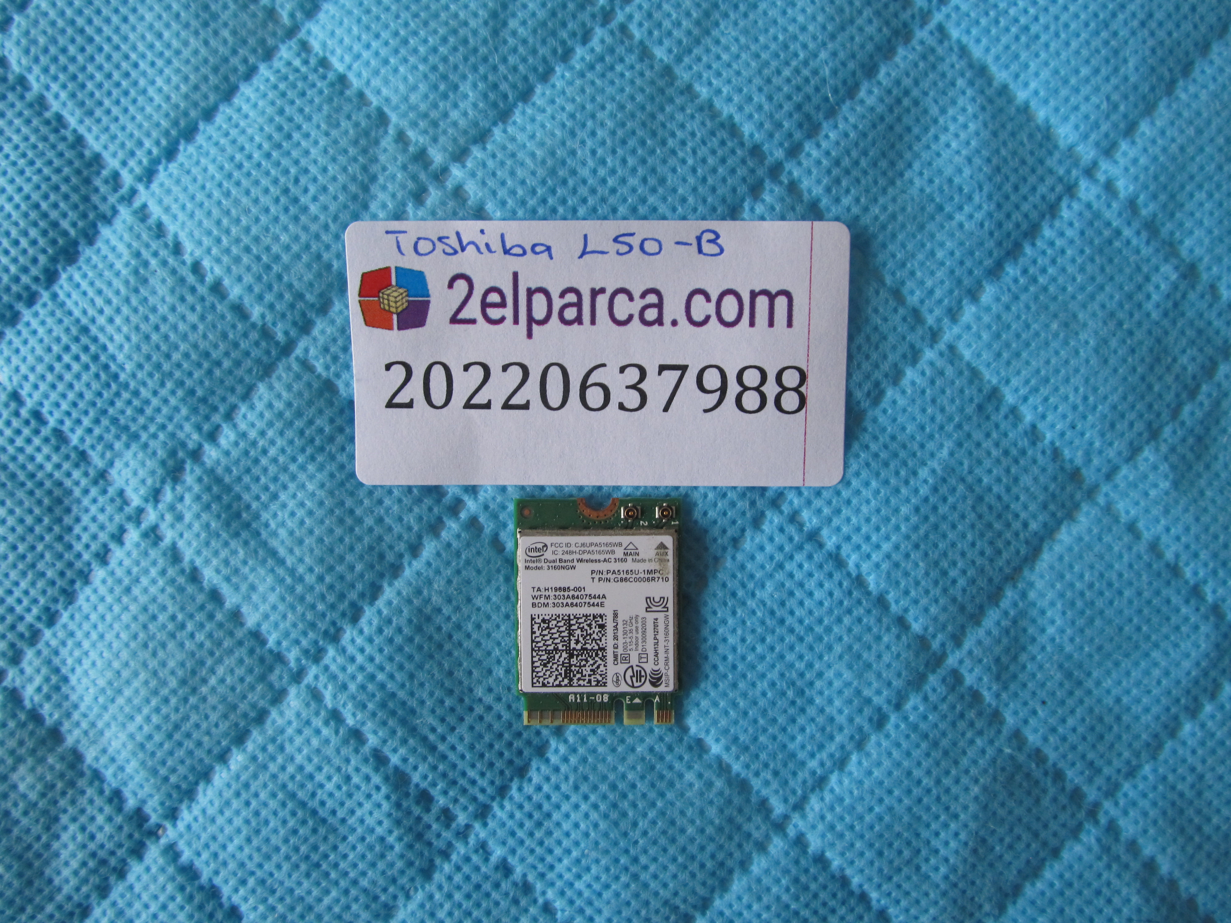 Toshiba l50-b wifi karti orjinal ürün