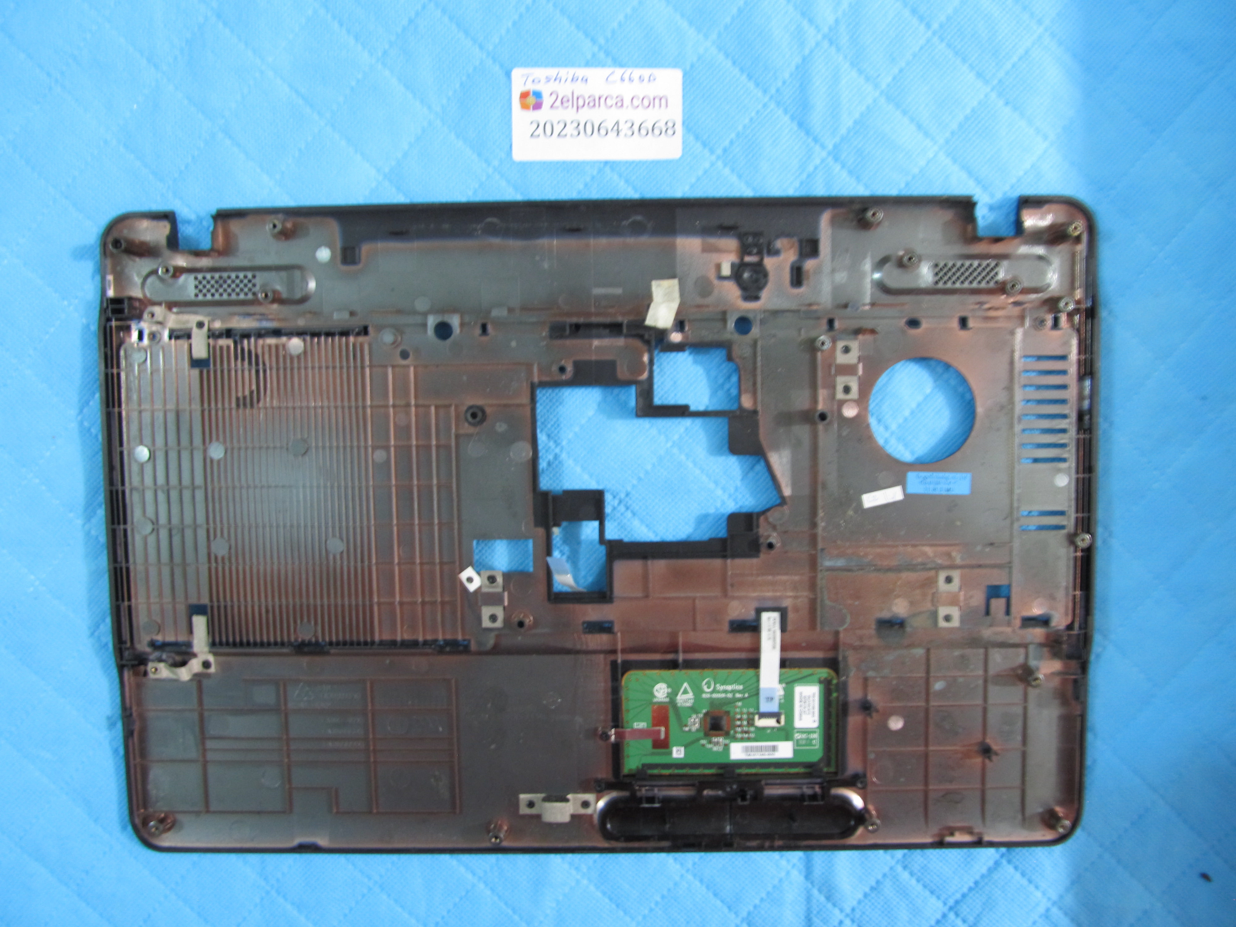 TOSHİBA Toshiba c660d üst kasa klavye kasasi orjinal ürün küçük görsel 2