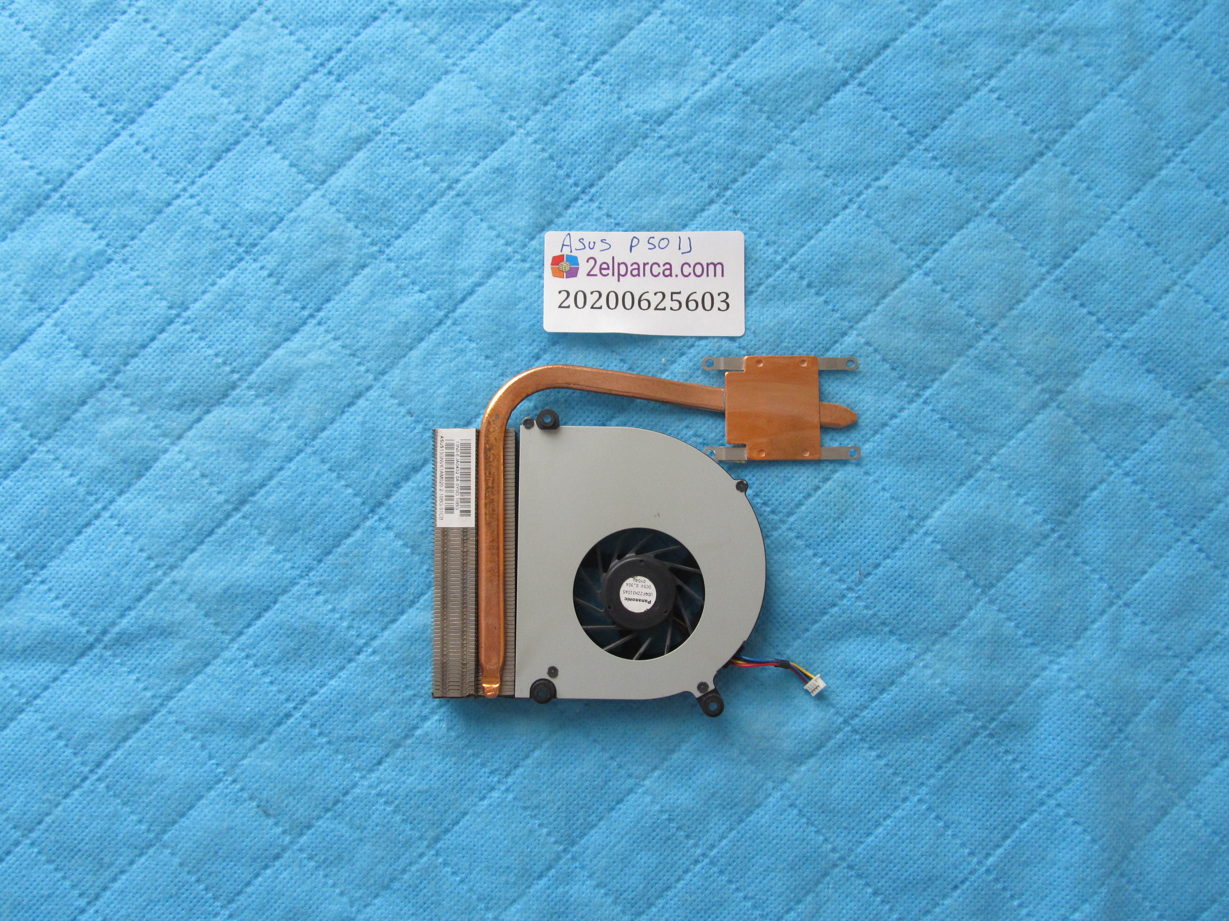 ASUS Asus p50ij fan bakir soğutucu (heatsink) küçük görsel 2