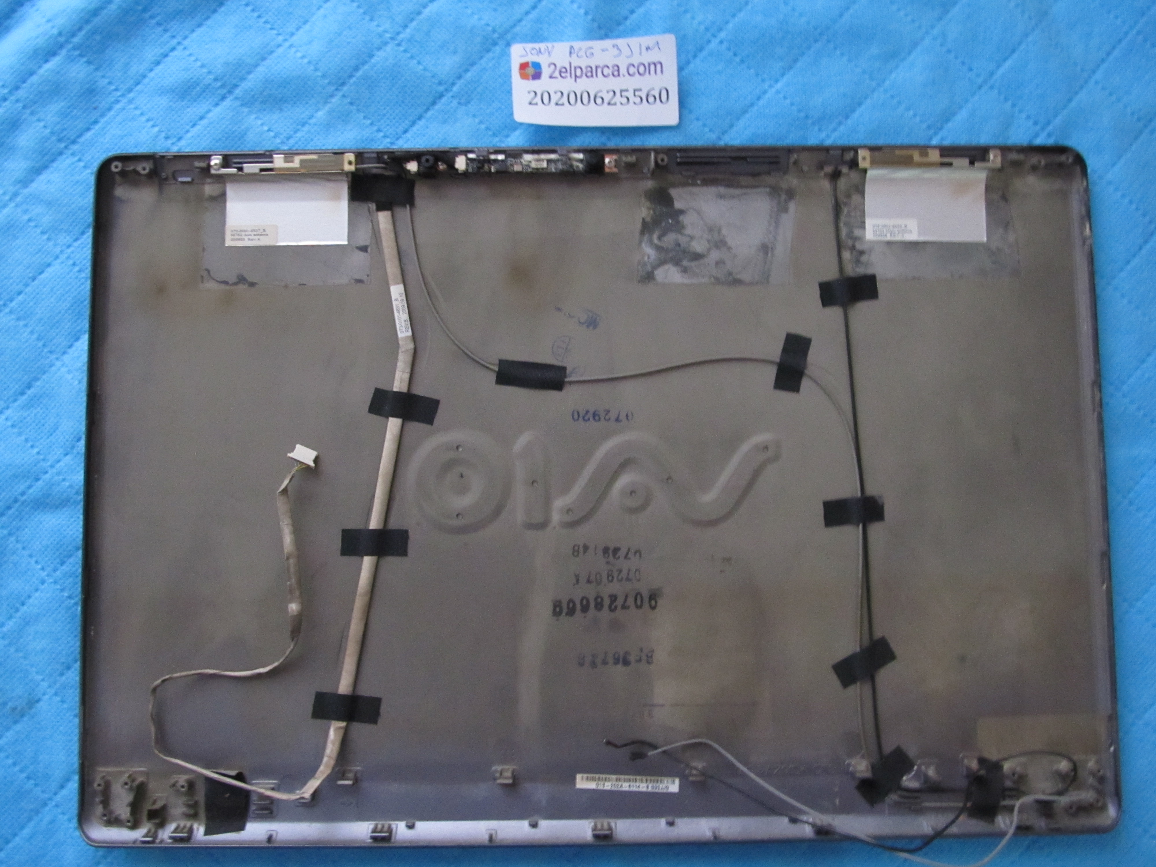 SONY Sony pcg-3j1m arka kapak lcd back cover küçük görsel 2