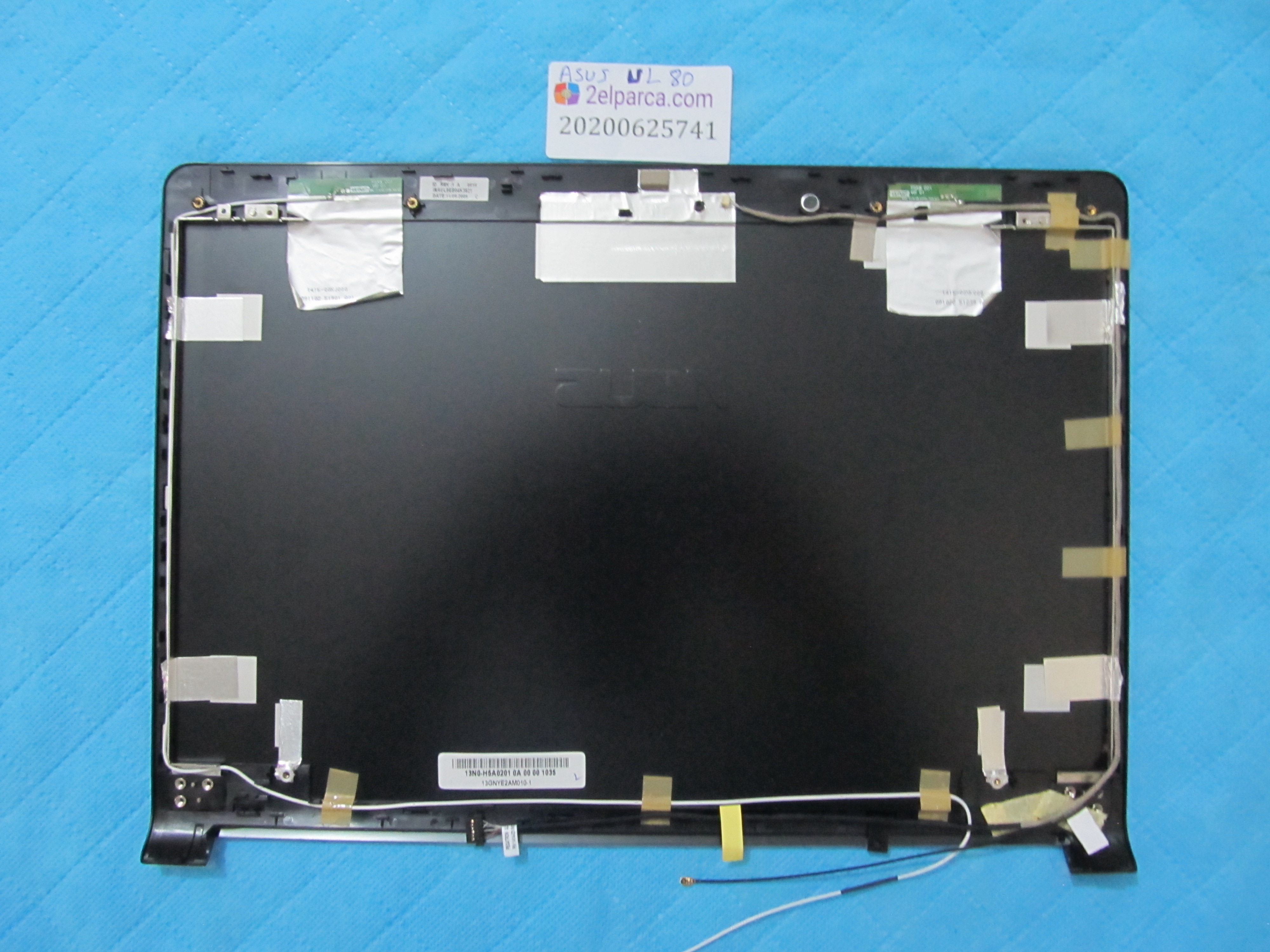 ASUS Asus ul80 arka kapak lcd back cover orjinal sifir küçük görsel 2