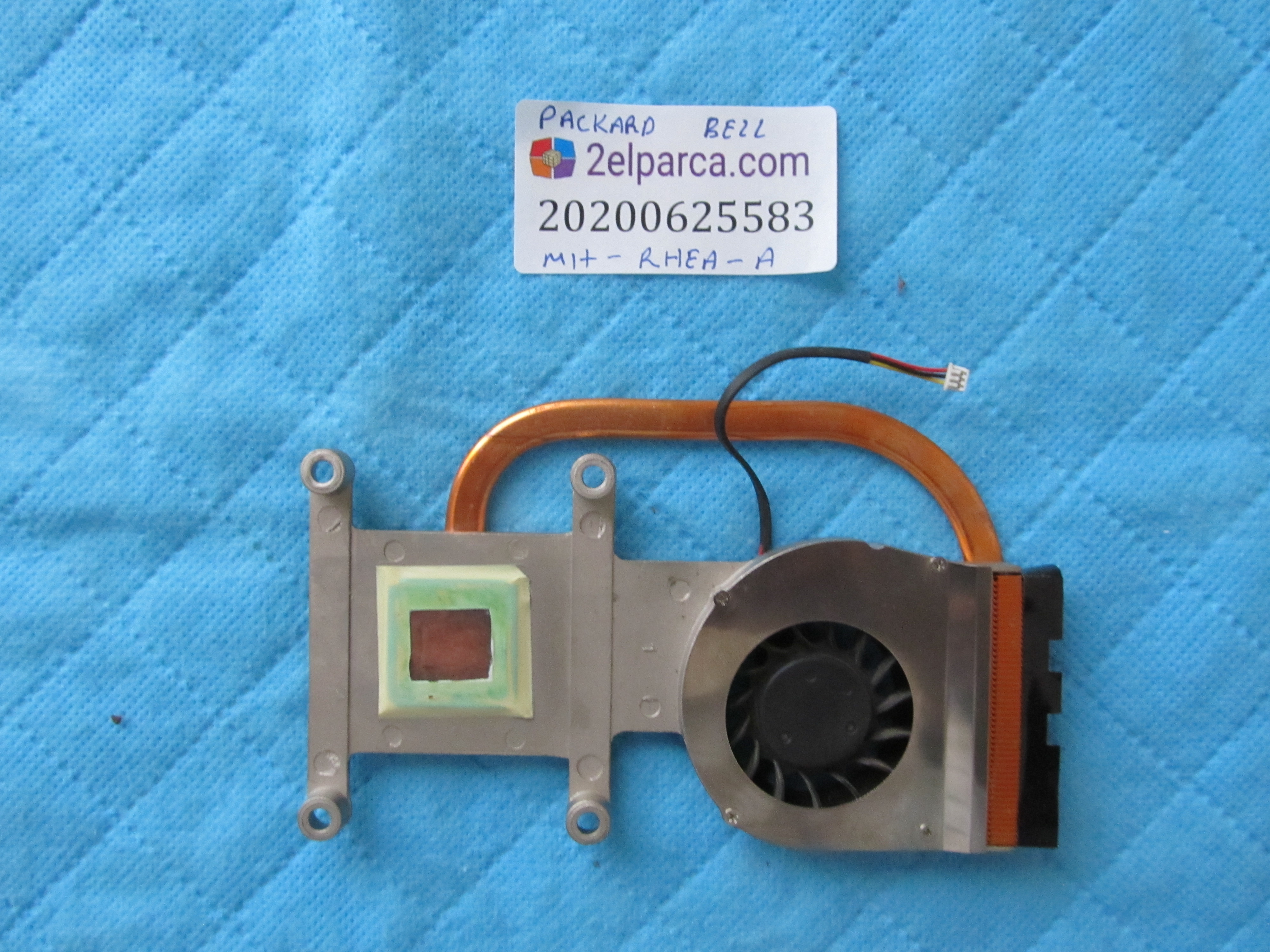 PACKARD BELL Packard bell mit-rehea-a fan bakir soğutucu (heatsink) küçük görsel 2
