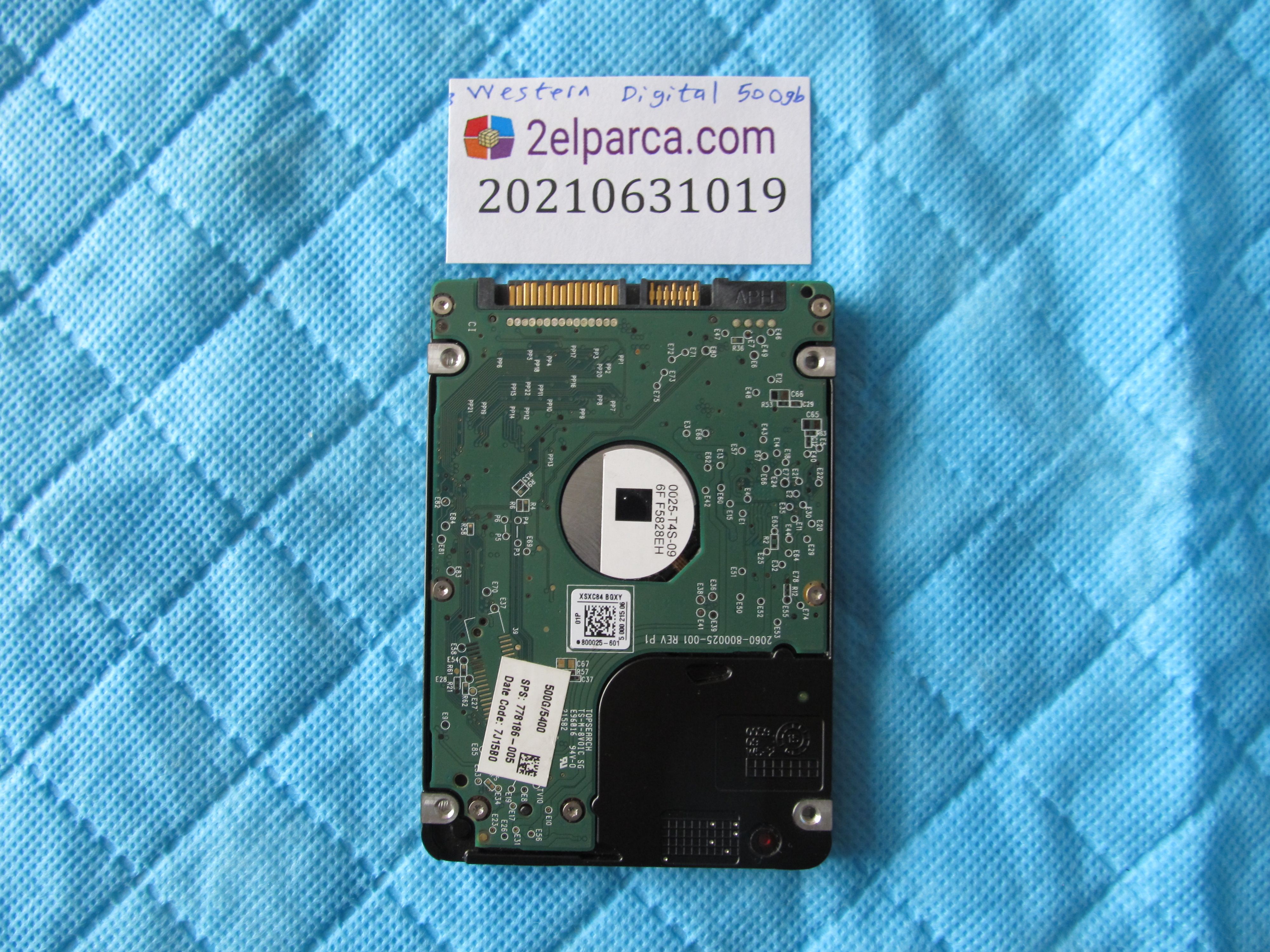 WESTERN DİGİTAL Western digital 500 gb 2.5 küçük görsel 2