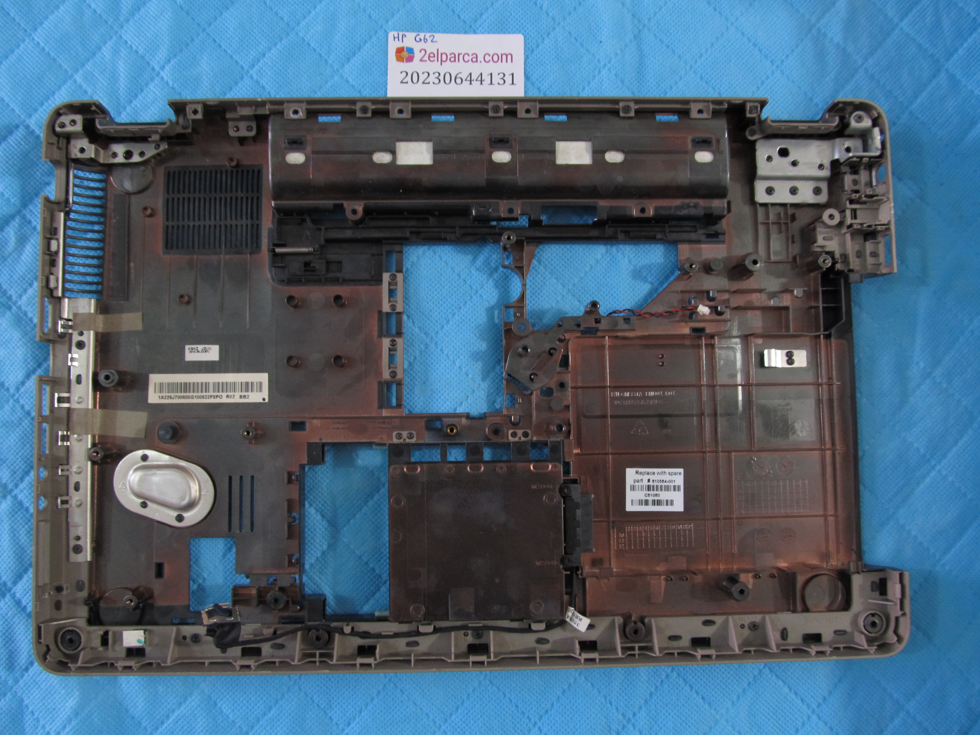 HP Hp g62 alt kasa orjinal ürün küçük görsel 2