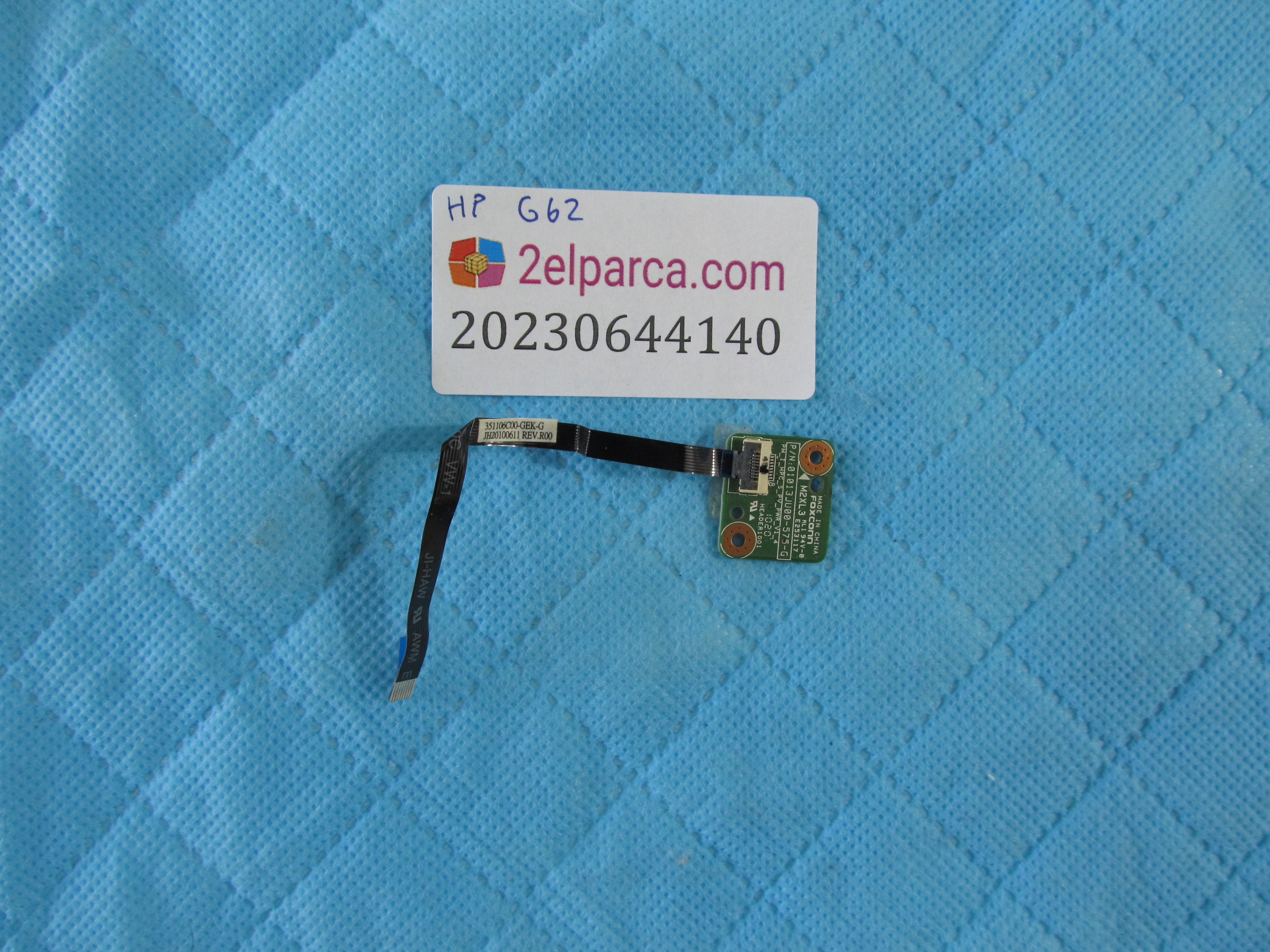 HP Hp g62 tetik karti flex orjinal ürün küçük görsel 2