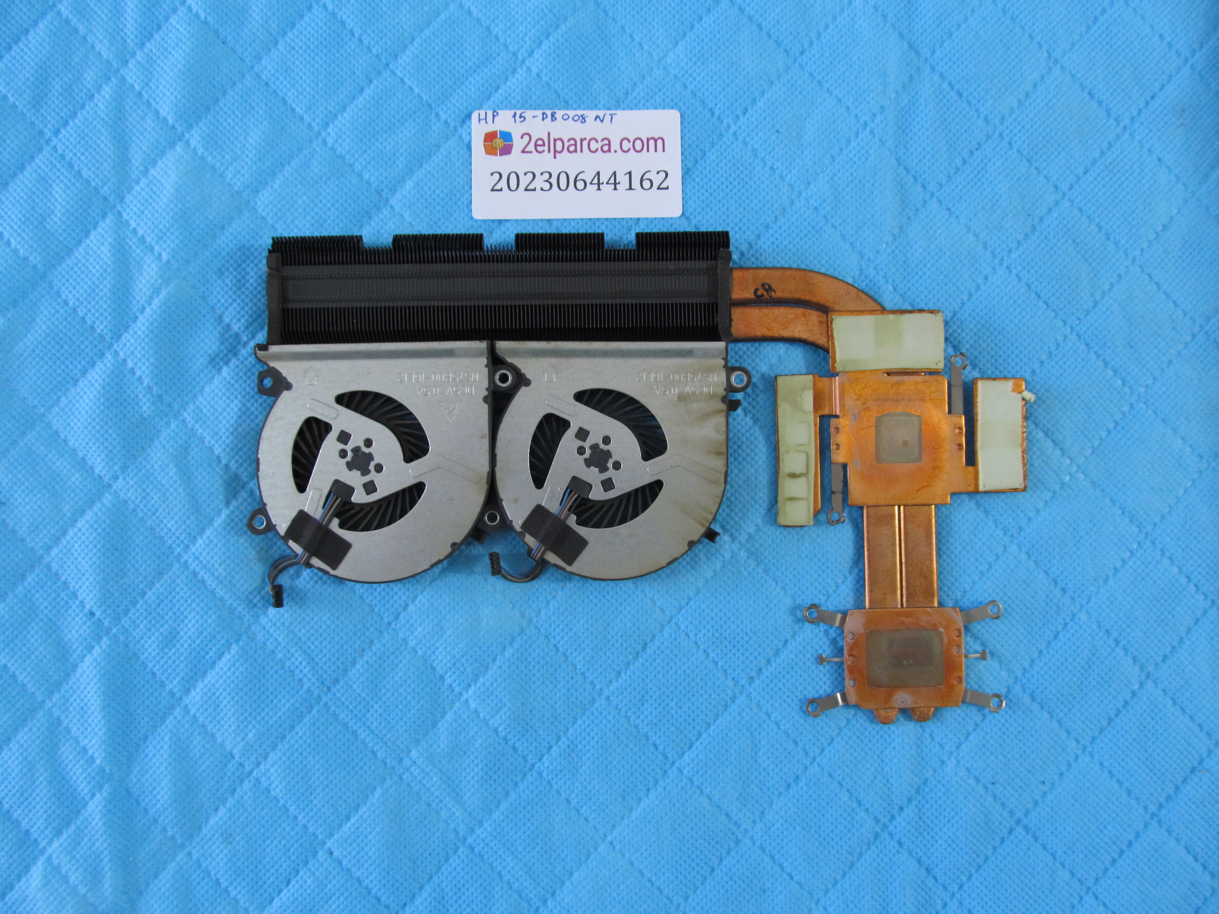 HP Hp 15-db008nt fan soğutucu bakir (heatsink) orjinal ürün küçük görsel 2