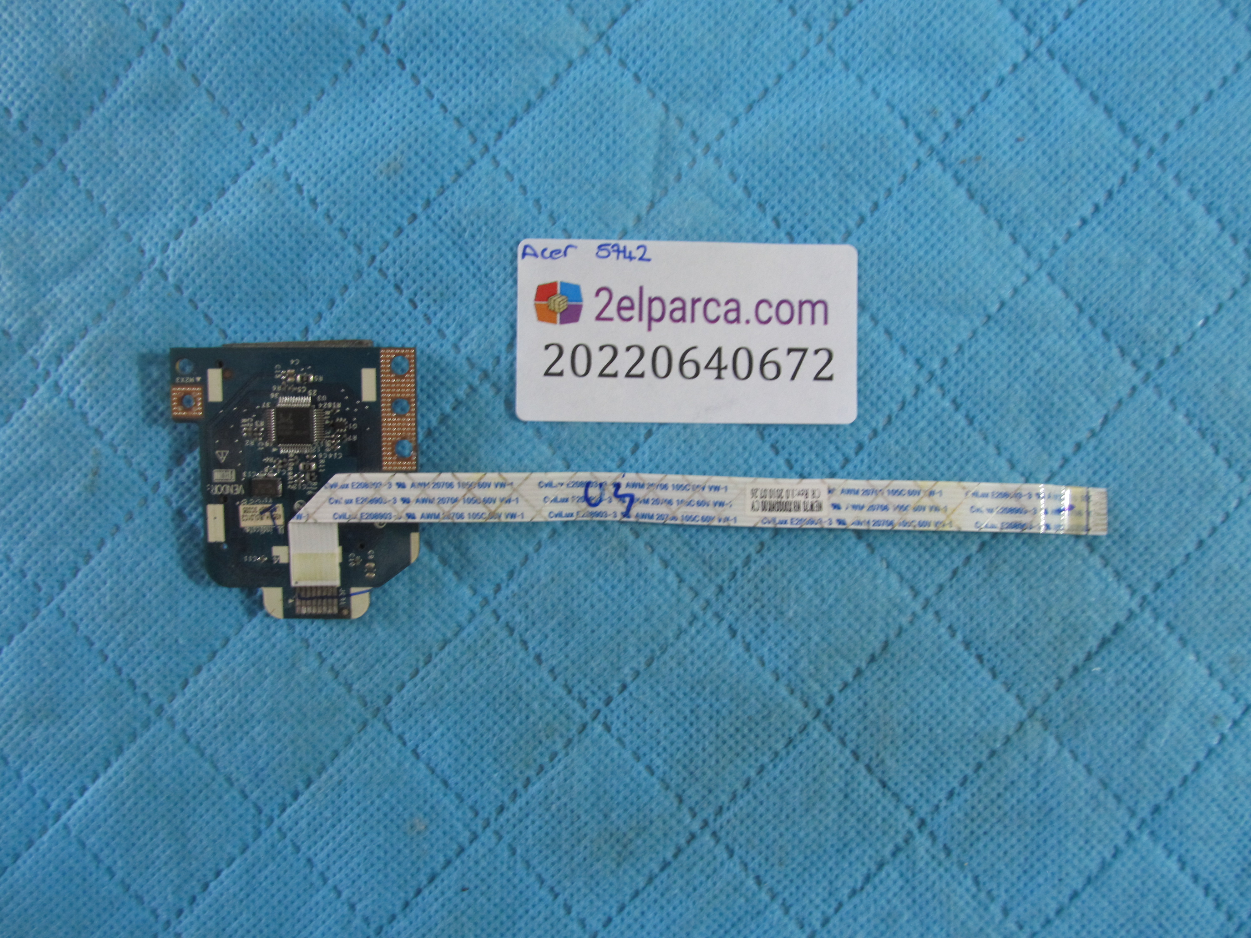 ACER Acer 5742 kart okuyucu ve flex orjinal ürün küçük görsel 2
