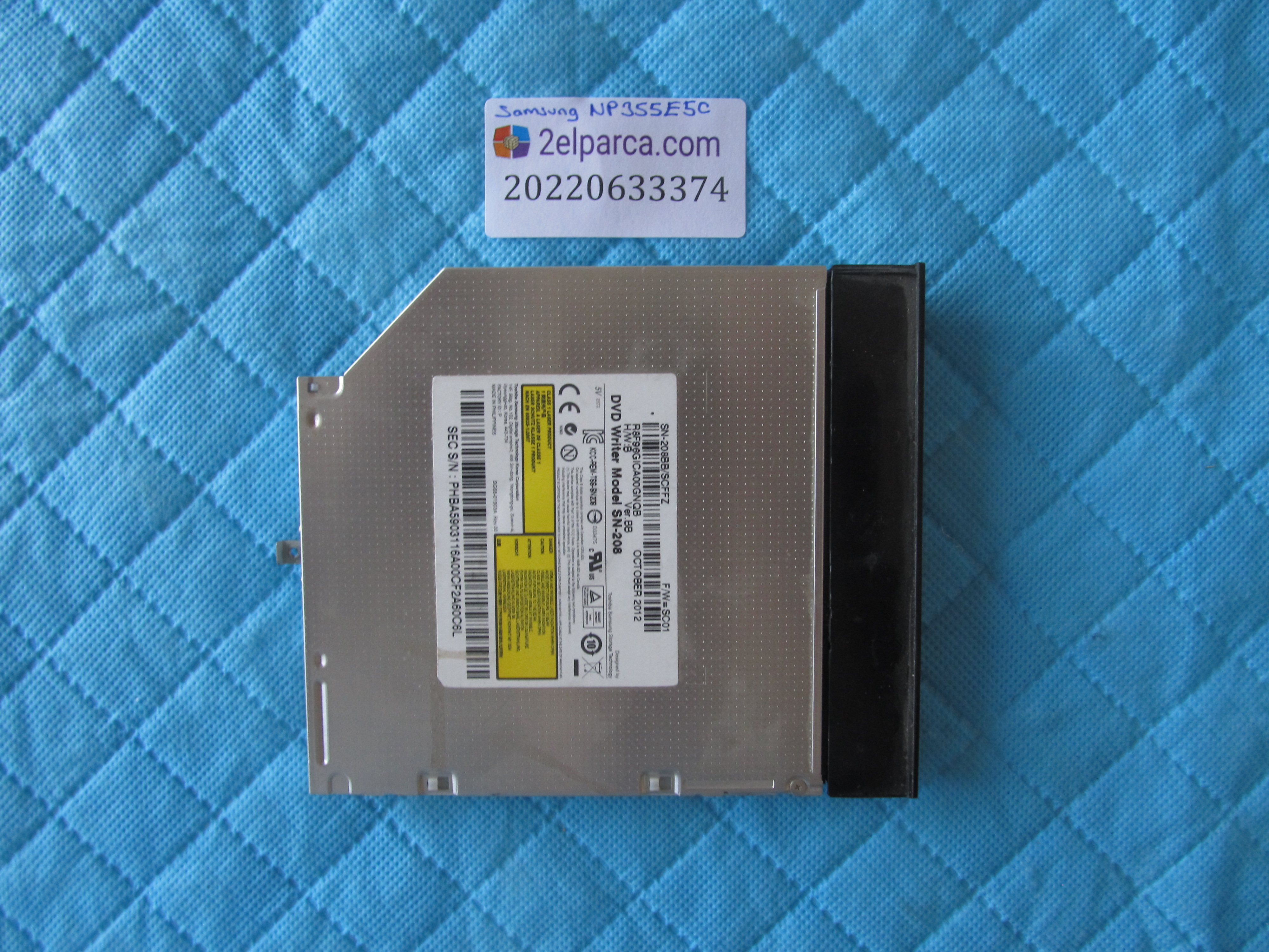 SAMSUNG Samsung np355 dvd yazici orjinal ürün küçük görsel 2