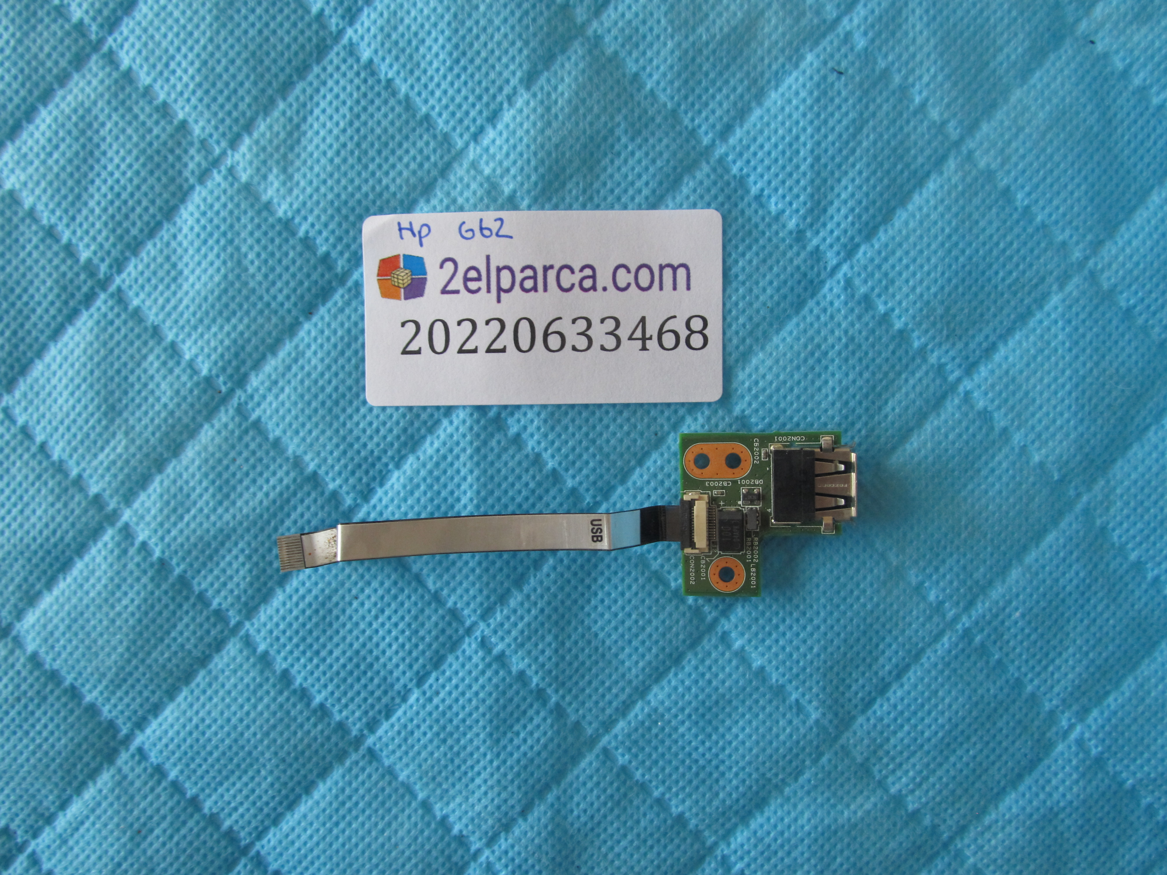 HP Hp g62 usb port flex dahil orjinal ürün küçük görsel 2