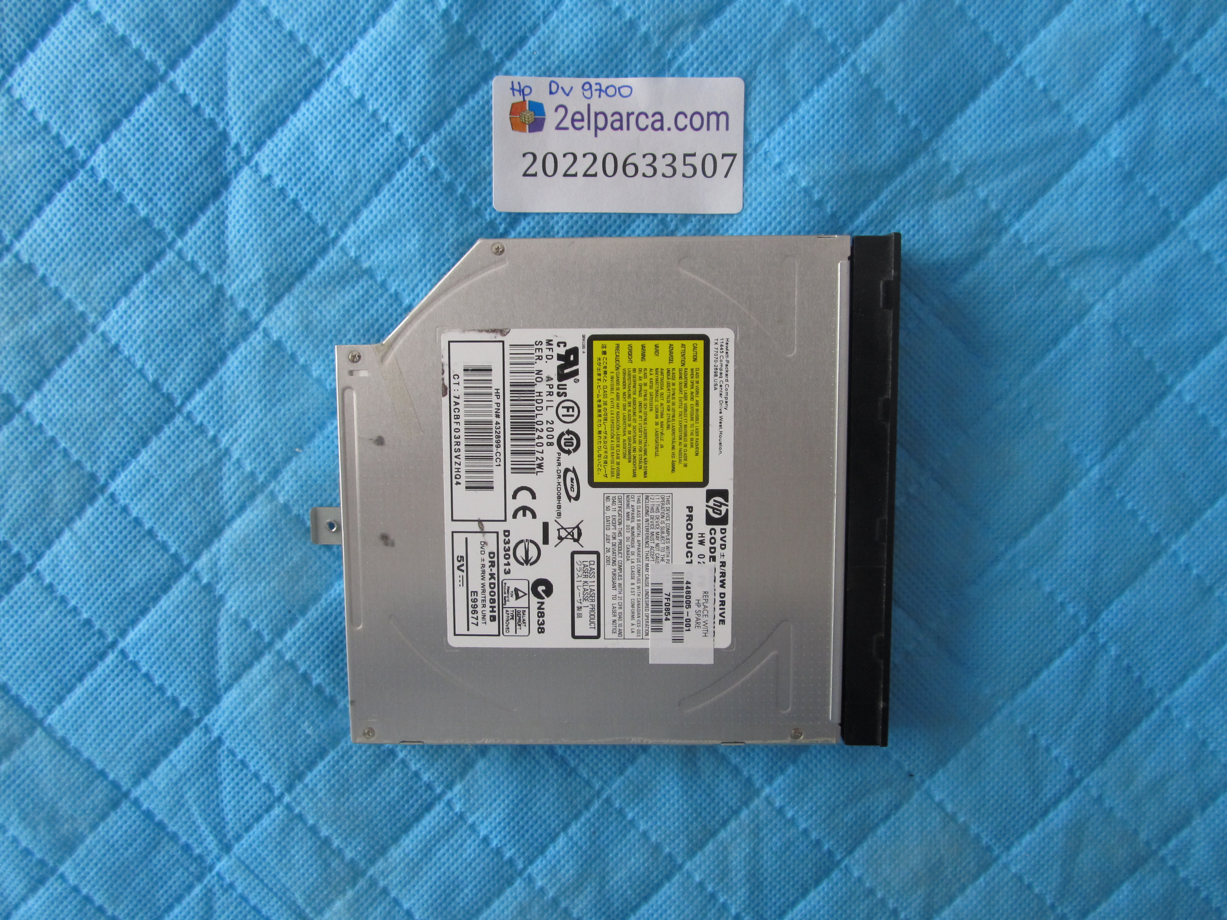 HP Hp dv 9700 dvd yazici orjinal ürün küçük görsel 2