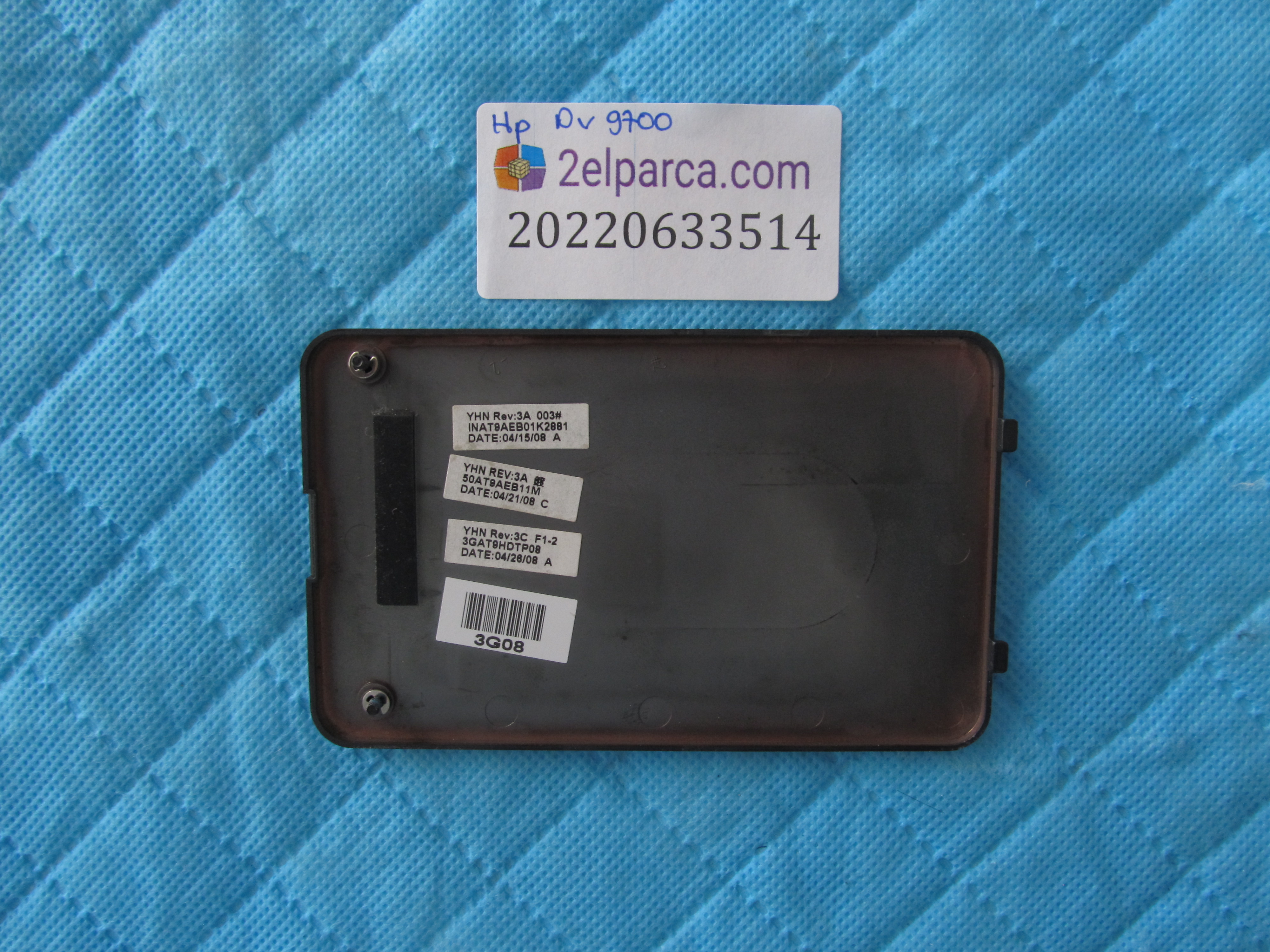 HP Hp dv9700 alt kapak servis kapaği orjinal ürün küçük görsel 2