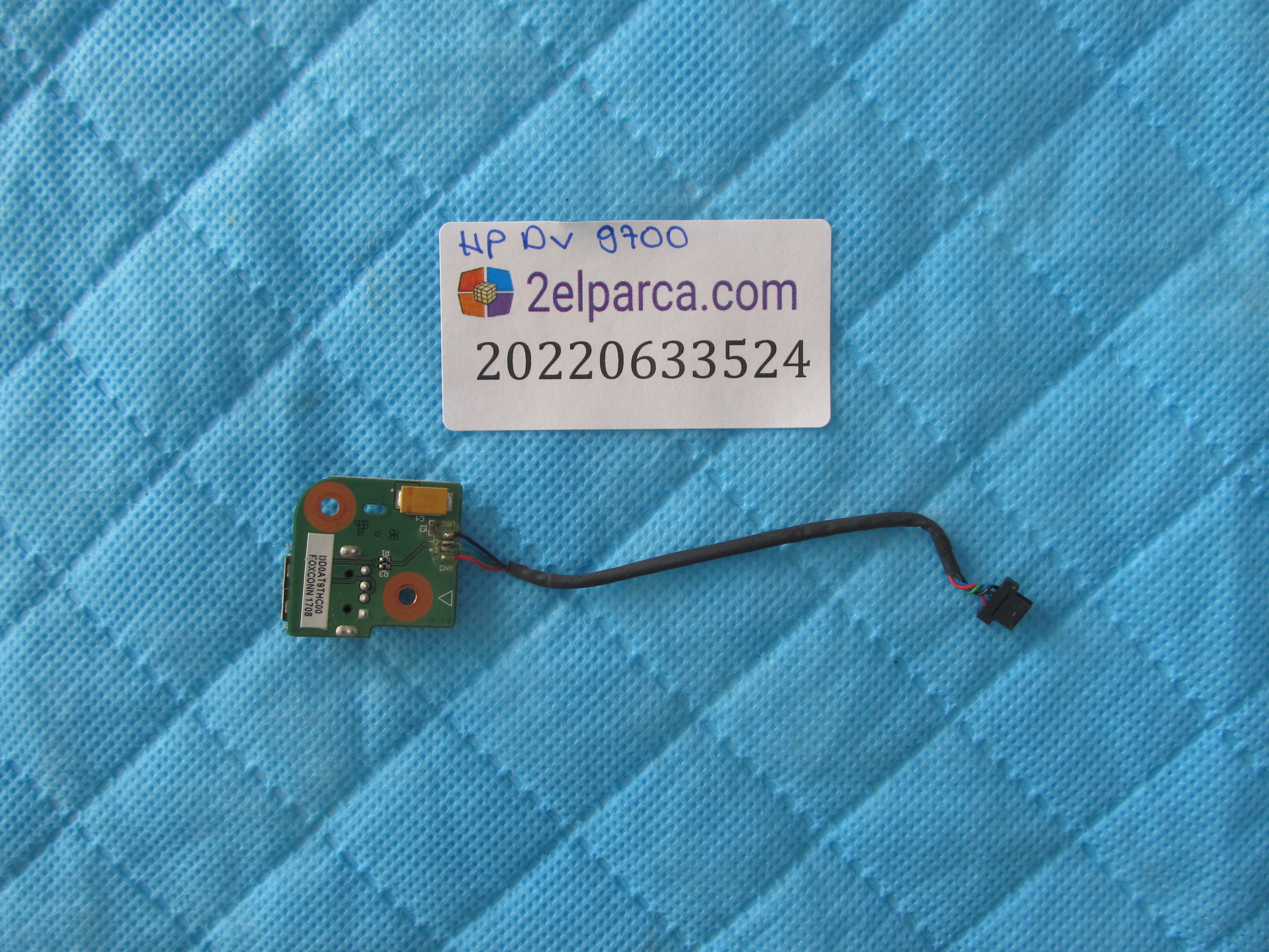 HP Hp dv9700 usb port flex dahil orjinal ürün küçük görsel 2